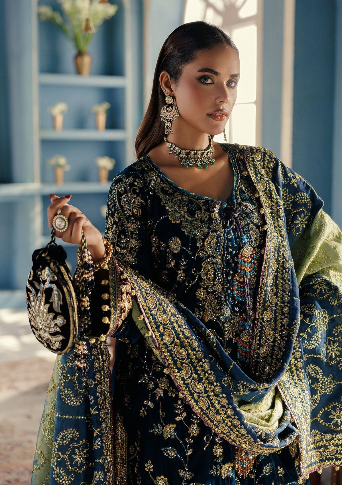 Aik Atelier | Udaipur Velvet 25 | LOOK 08, image 6