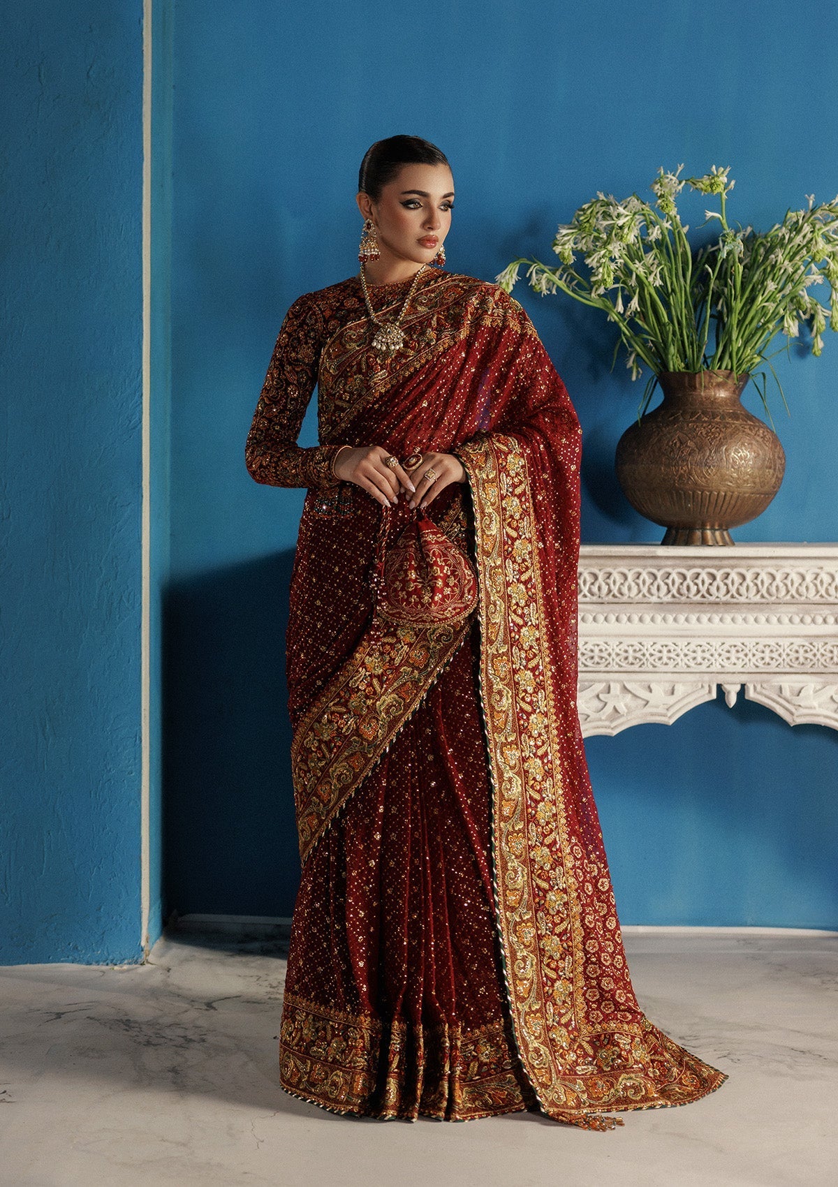 Aik Atelier | Udaipur Velvet 25 | LOOK 09-1