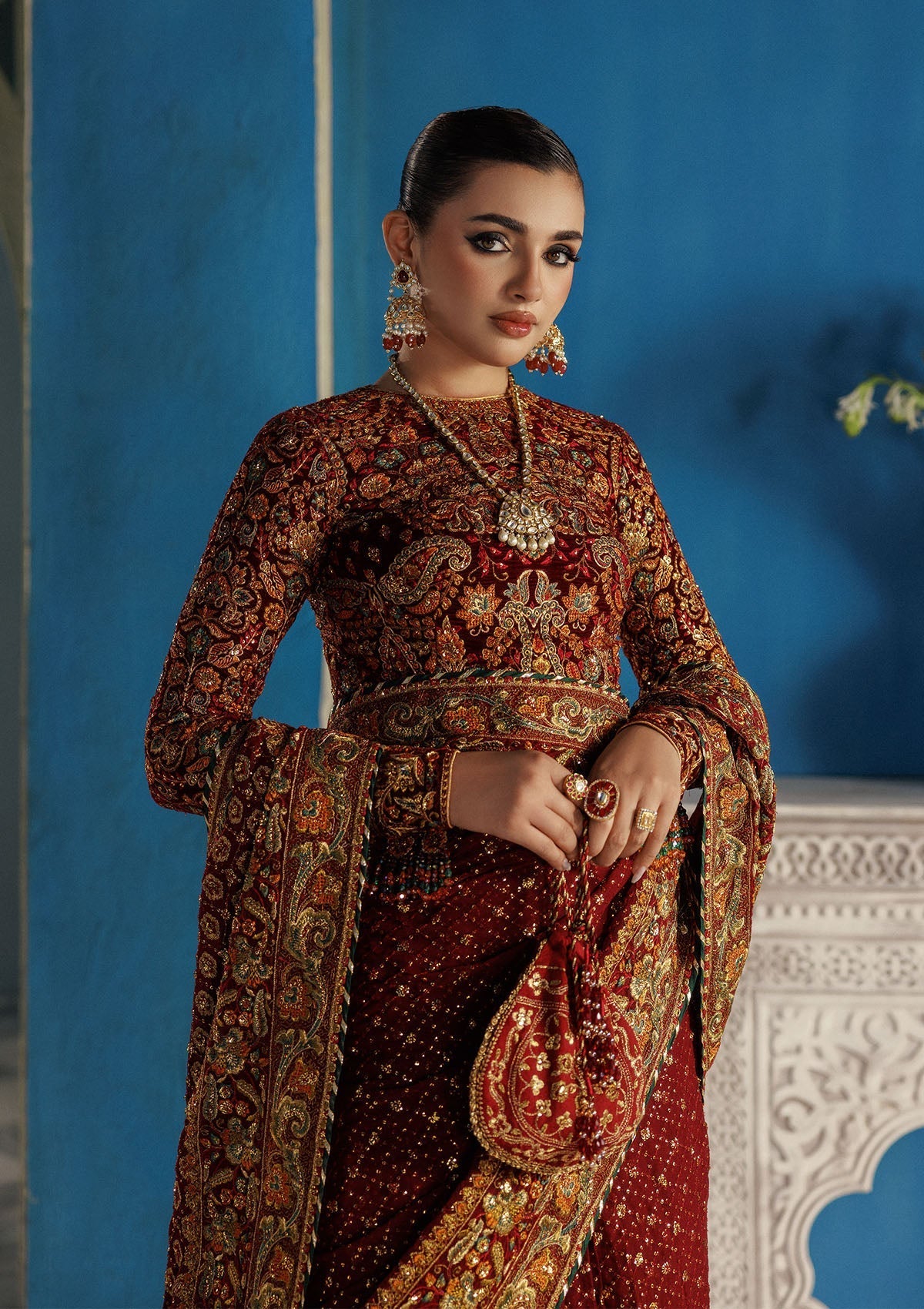 Aik Atelier | Udaipur Velvet 25 | LOOK 09-4