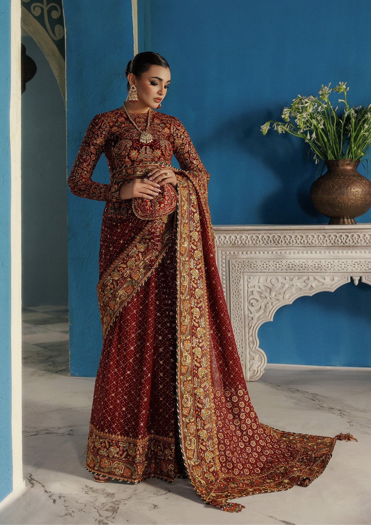 Aik Atelier | Udaipur Velvet 25 | LOOK 09-3