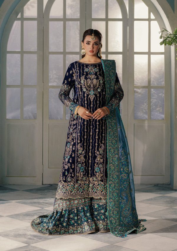 Aik Atelier | Udaipur Velvet 25 | LOOK 10-1