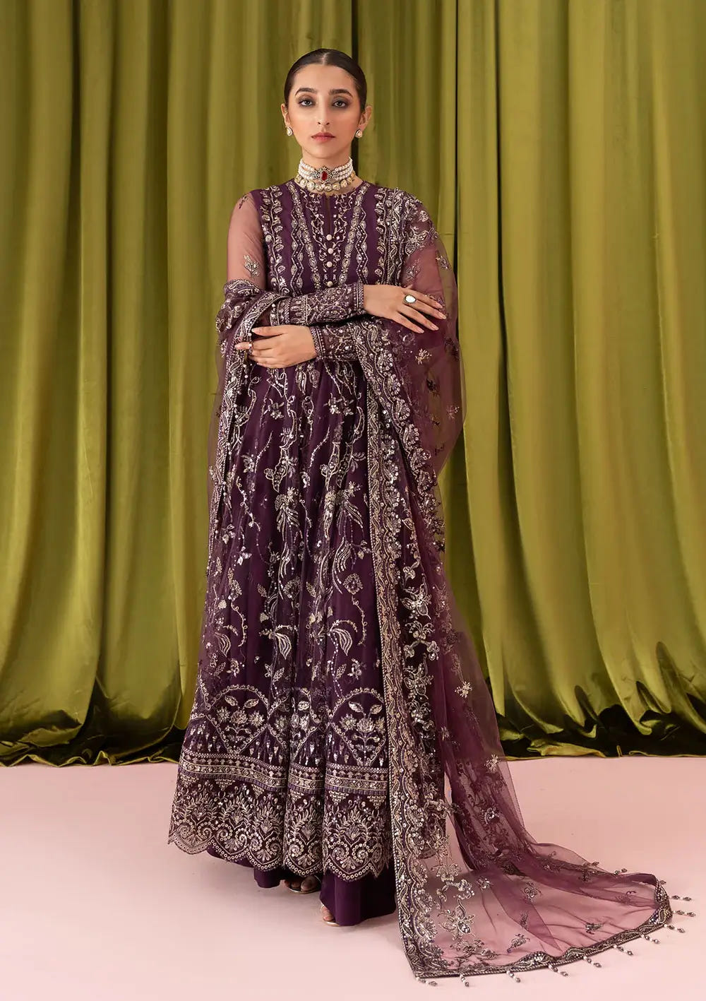 Aik Atelier | Formals Collection | LOOK 01 -  Aik Atelier Formal - Original Designer Dress - House of Maryam