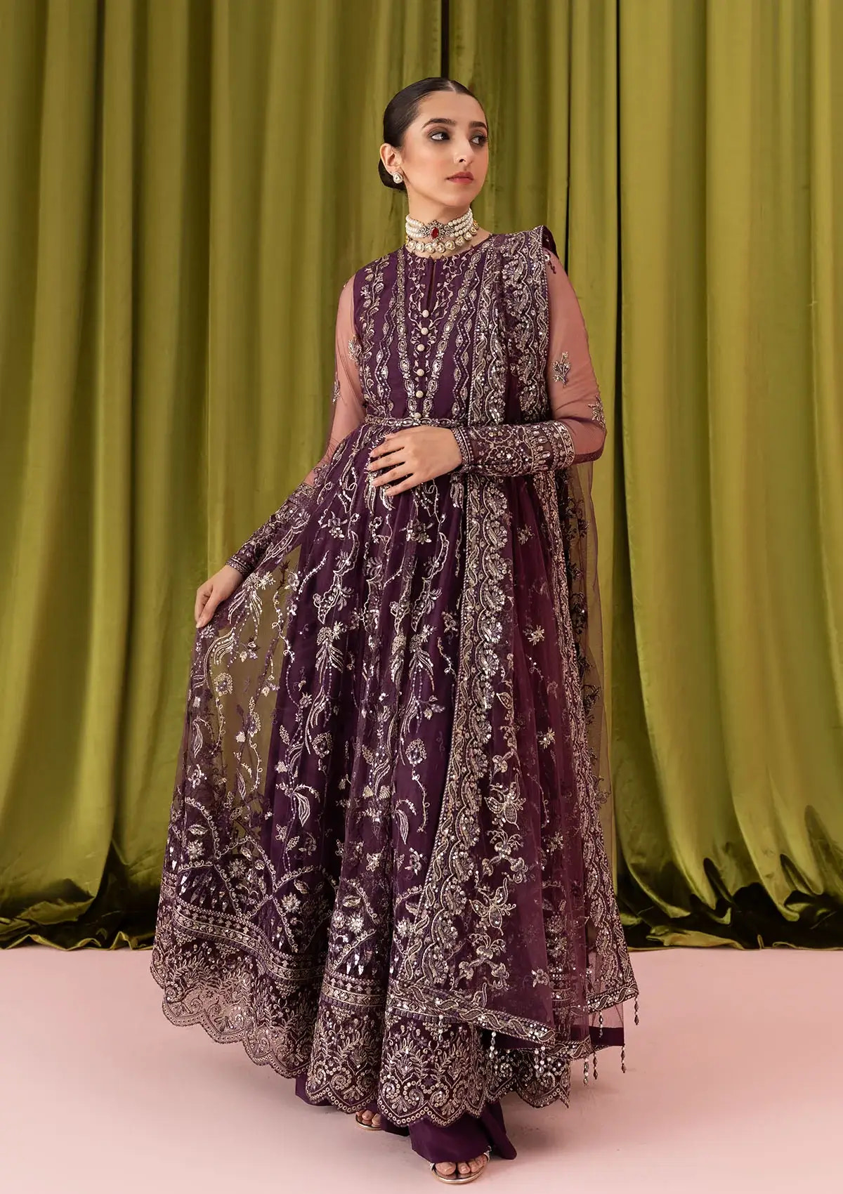 Aik Atelier | Formals Collection | LOOK 01 -  Aik Atelier Formal - Original Designer Dress - House of Maryam