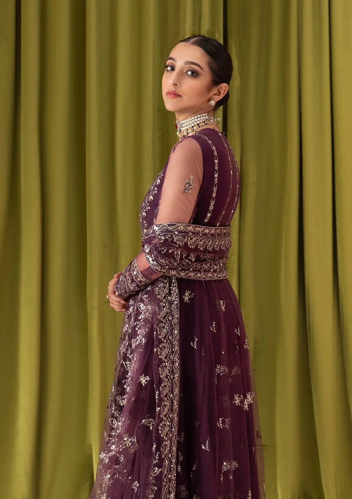 Aik Atelier | Formals Collection | LOOK 01 -  Aik Atelier Formal - Original Designer Dress - House of Maryam