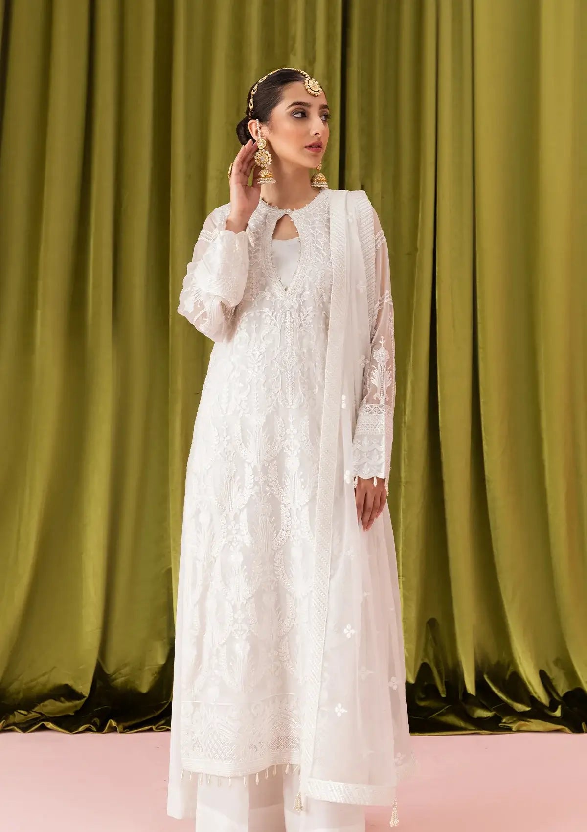 Aik Atelier | Formals Collection | LOOK 02 -  Aik Atelier Formal - Original Designer Dress - House of Maryam