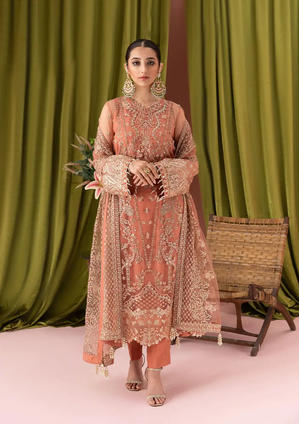 Aik Atelier | Formals Collection | LOOK 03 -  Aik Atelier Formal - Original Designer Dress - House of Maryam