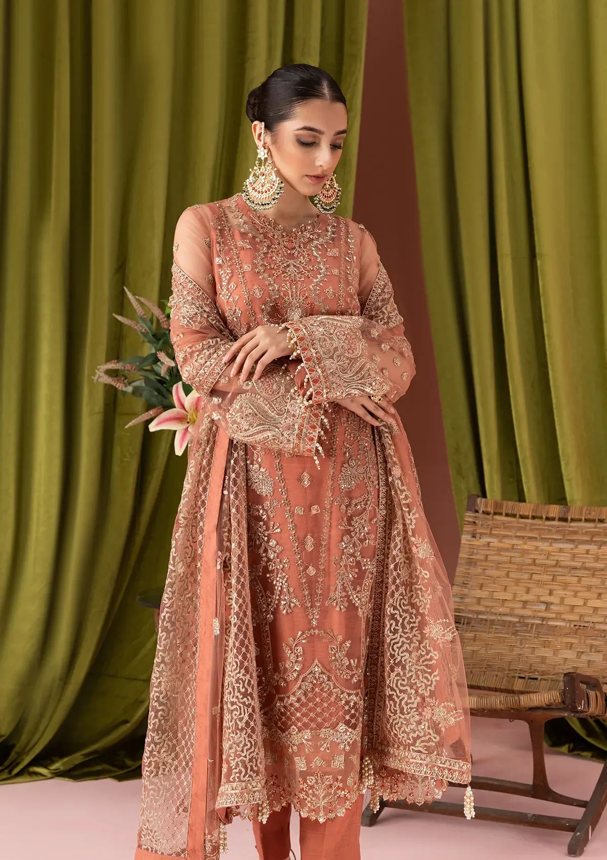 Aik Atelier | Formals Collection | LOOK 03 -  Aik Atelier Formal - Original Designer Dress - House of Maryam