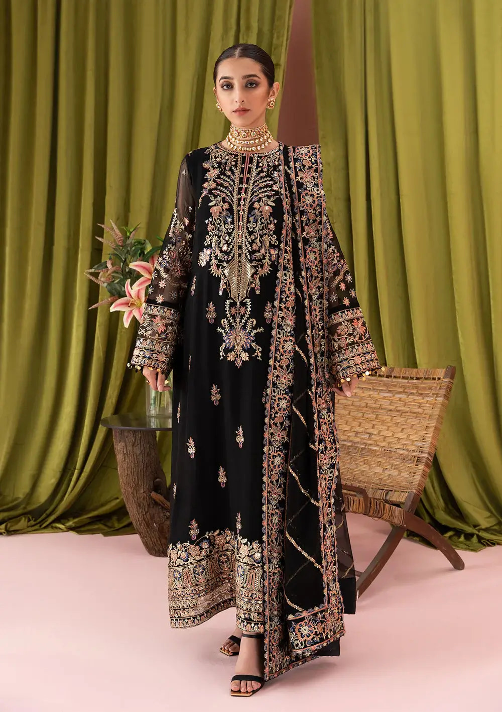 Aik Atelier | Formals Collection | LOOK 06 -  Aik Atelier Formal - Original Designer Dress - House of Maryam