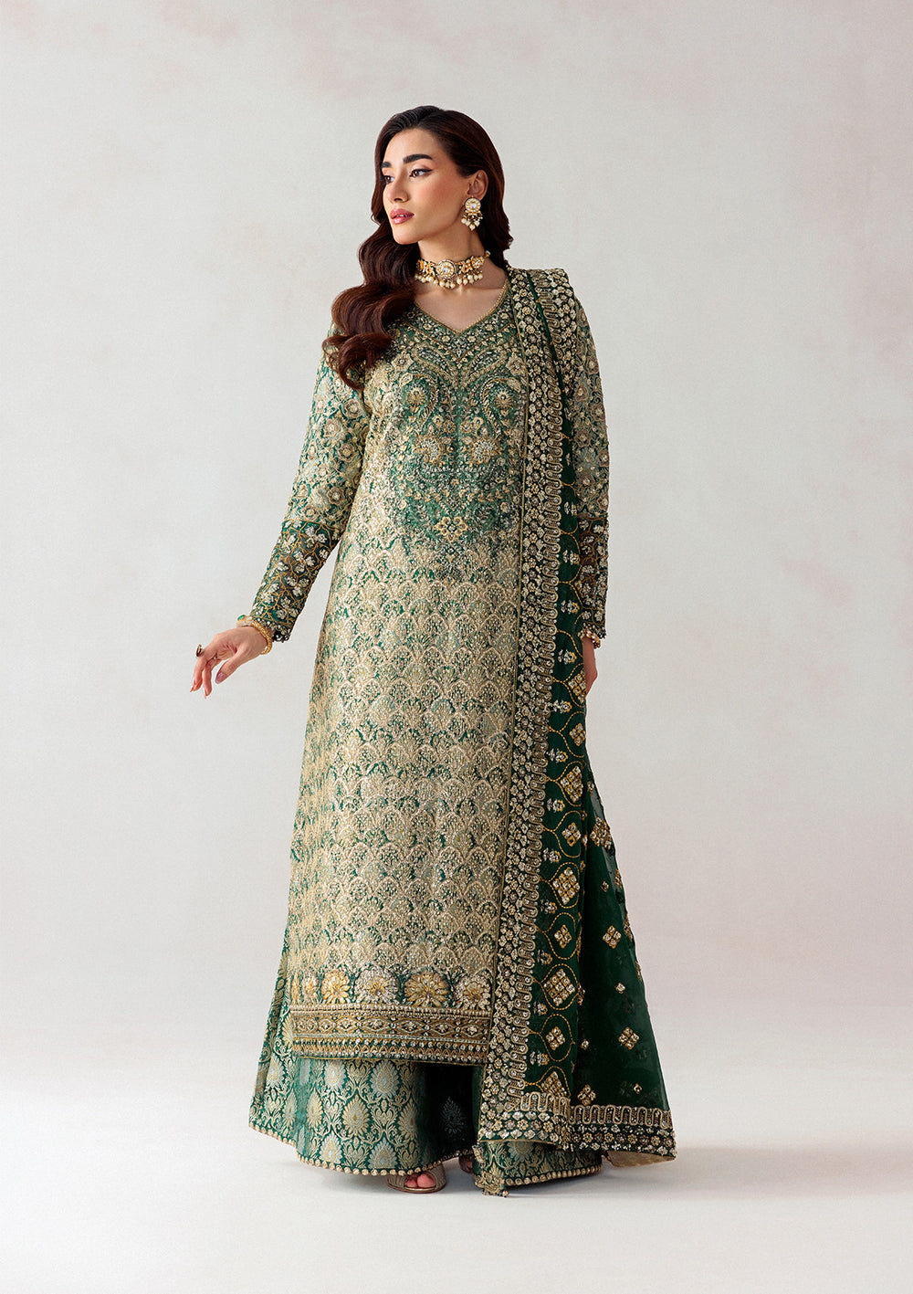 Aik Atelier | Formals 25 |01 -  Aik Atelier Ladies Clothes - Original Designer Dress - House of Maryam