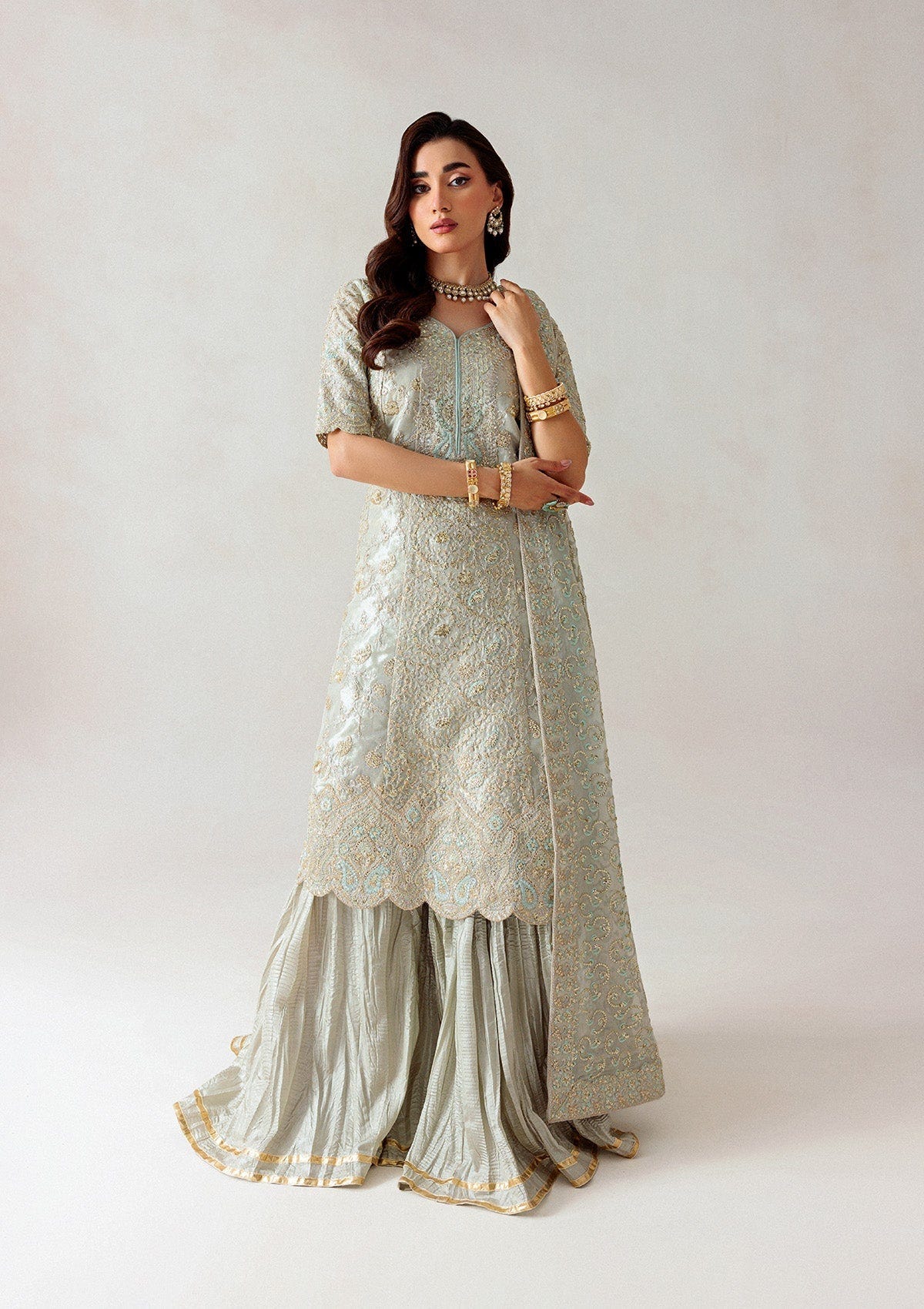 Aik Atelier | Formals 25 | 03 -  Aik Atelier Ladies Clothes - Original Designer Dress - House of Maryam
