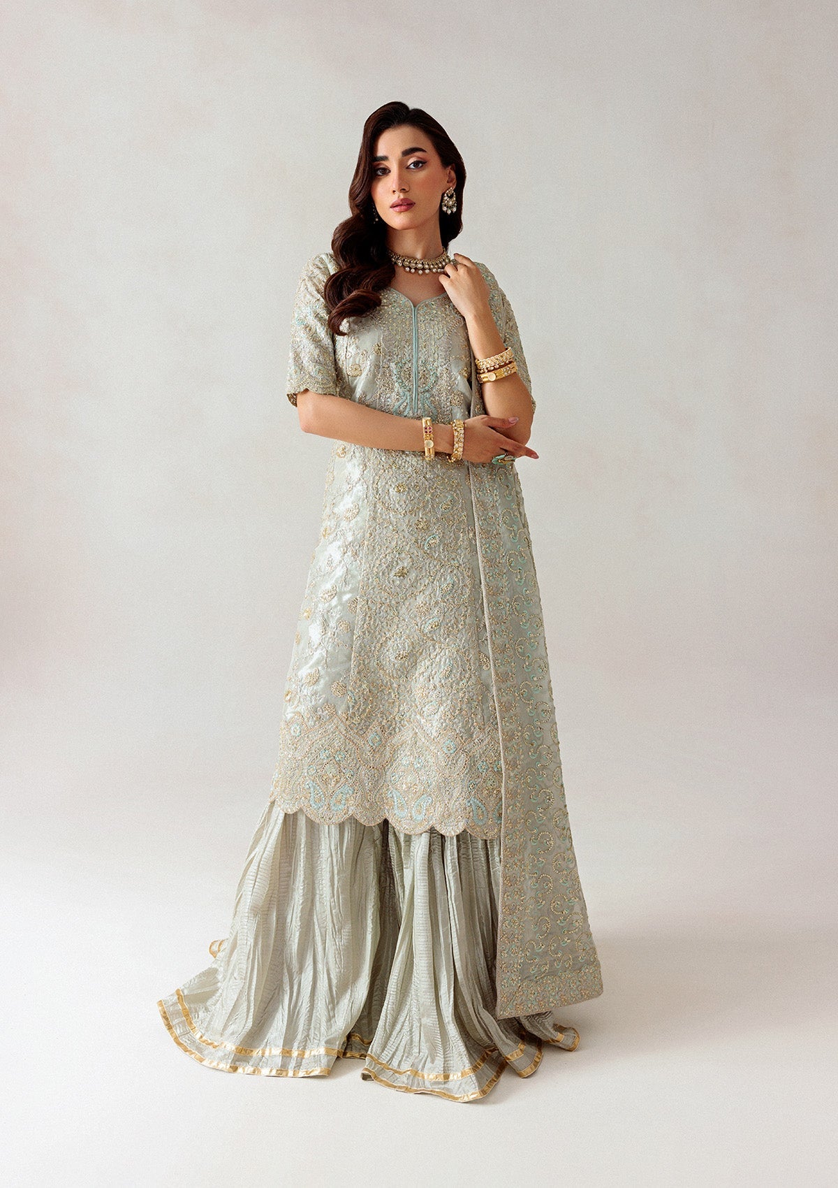 Aik Atelier | Formals 25 | 03 -  Aik Atelier Ladies Clothes - Original Designer Dress - House of Maryam
