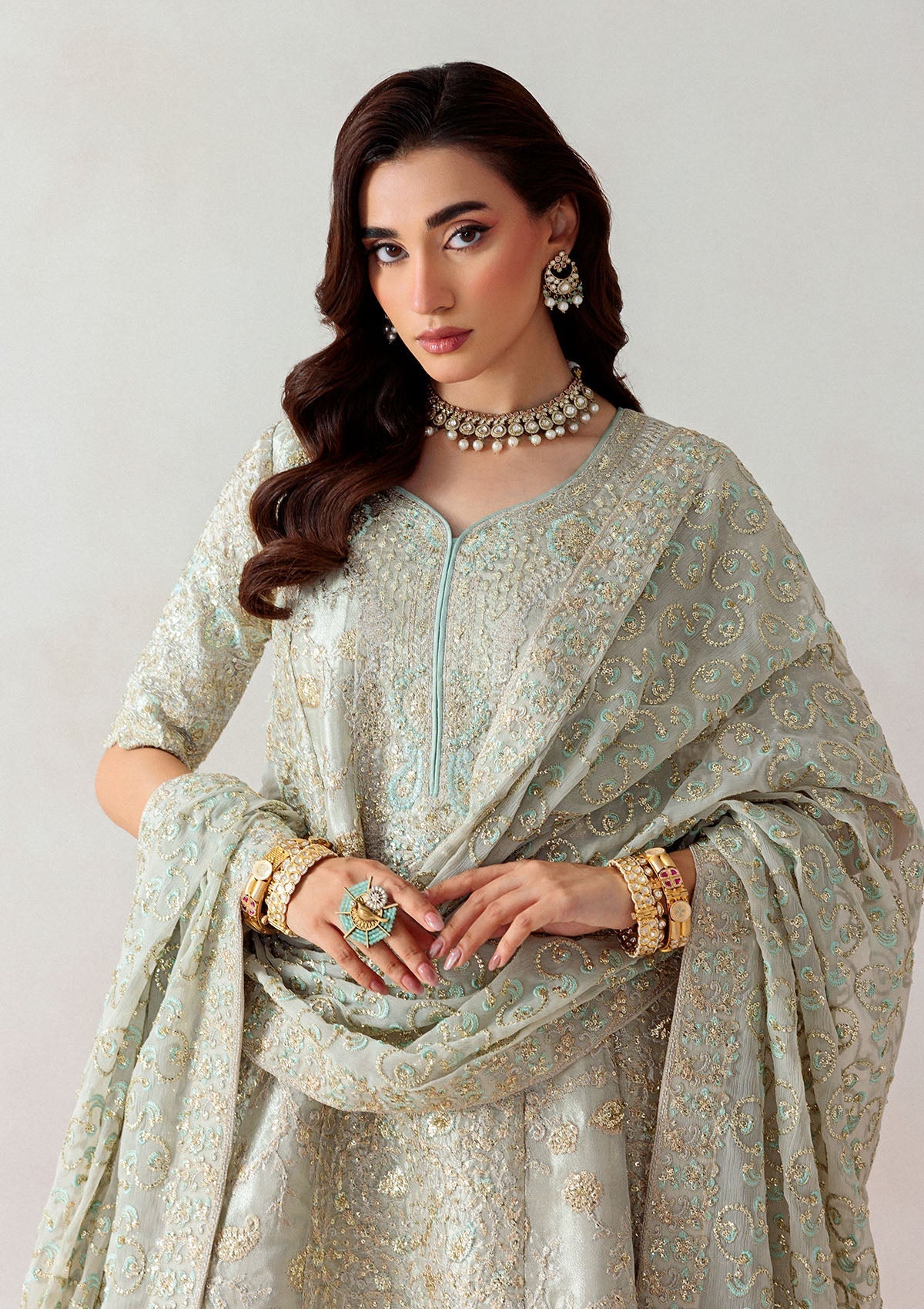 Aik Atelier | Formals 25 | 03 -  Aik Atelier Ladies Clothes - Original Designer Dress - House of Maryam