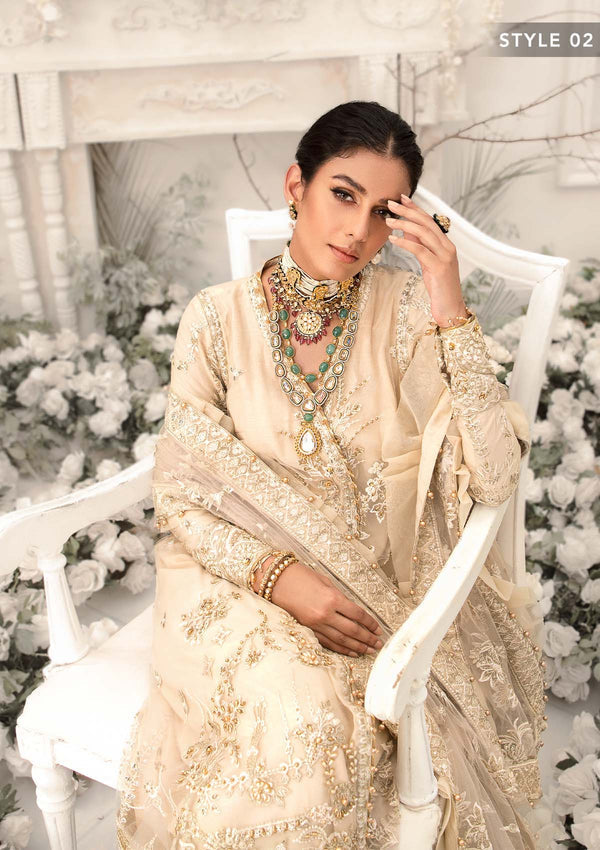 Aik Atelier WF Look 06 ivory embellished net formal suit, photo 7