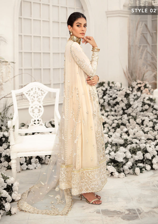 Aik Atelier WF Look 06 ivory embellished net formal suit, photo 4