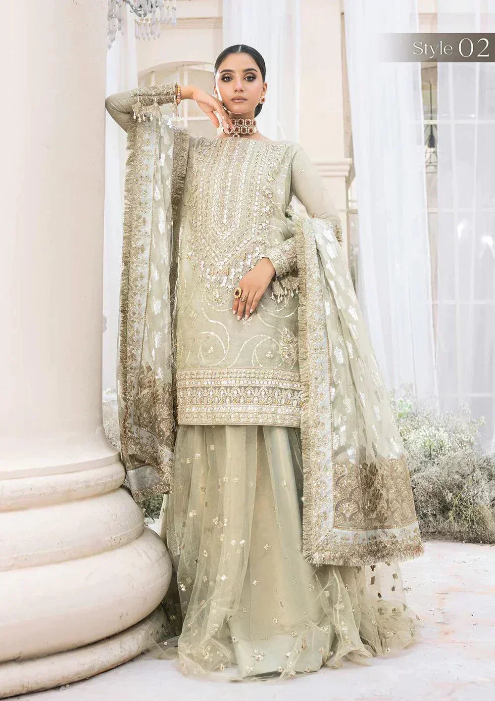 Aik Atelier | Wedding Festive 23 | 04 by Designer Aik Atelier - House of Maryam - Pakistani Designer Ethnic Wear in {{ shop.shopifyCountryName }}