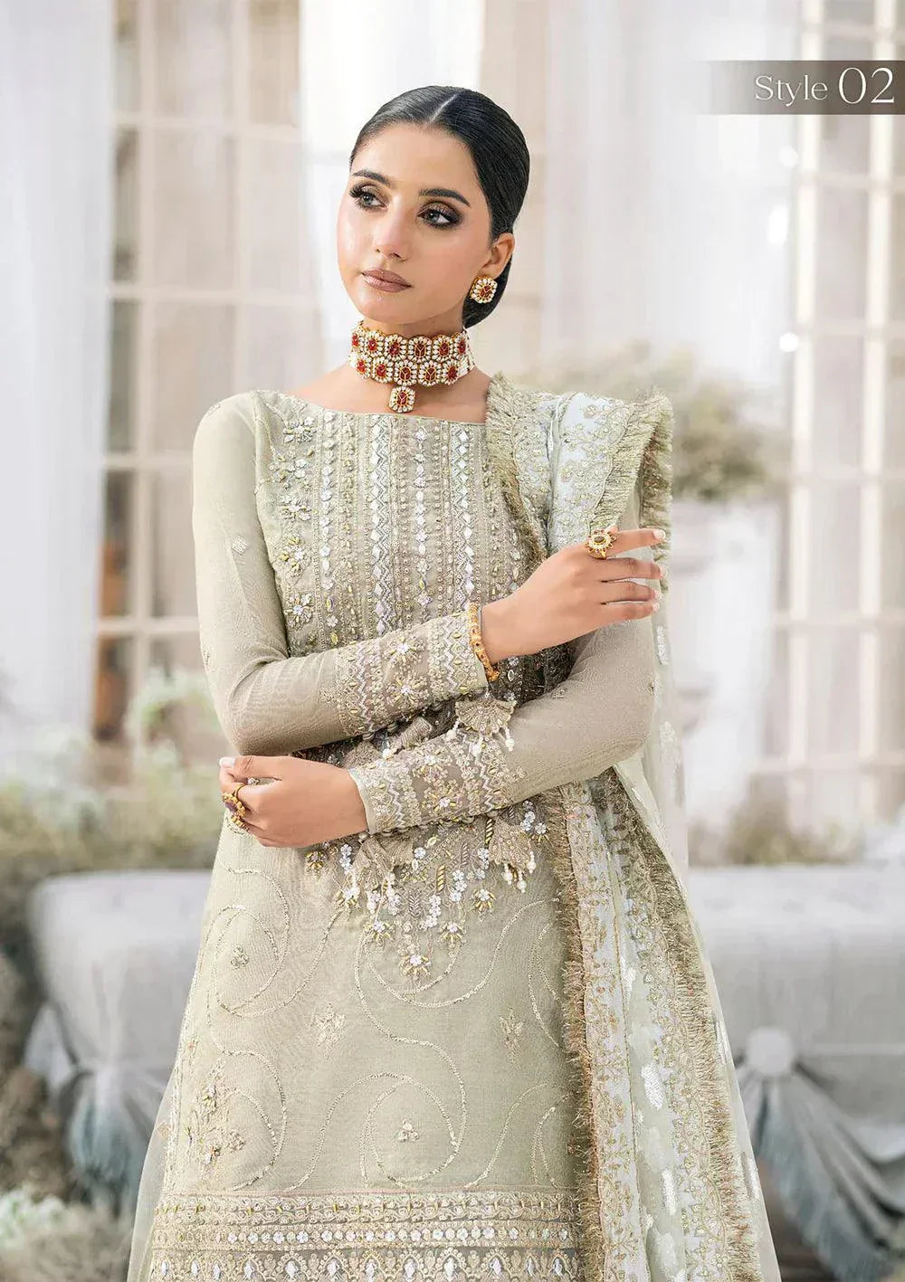 Aik Atelier | Wedding Festive 23 | 04 by Designer Aik Atelier - House of Maryam - Pakistani Designer Ethnic Wear in {{ shop.shopifyCountryName }}