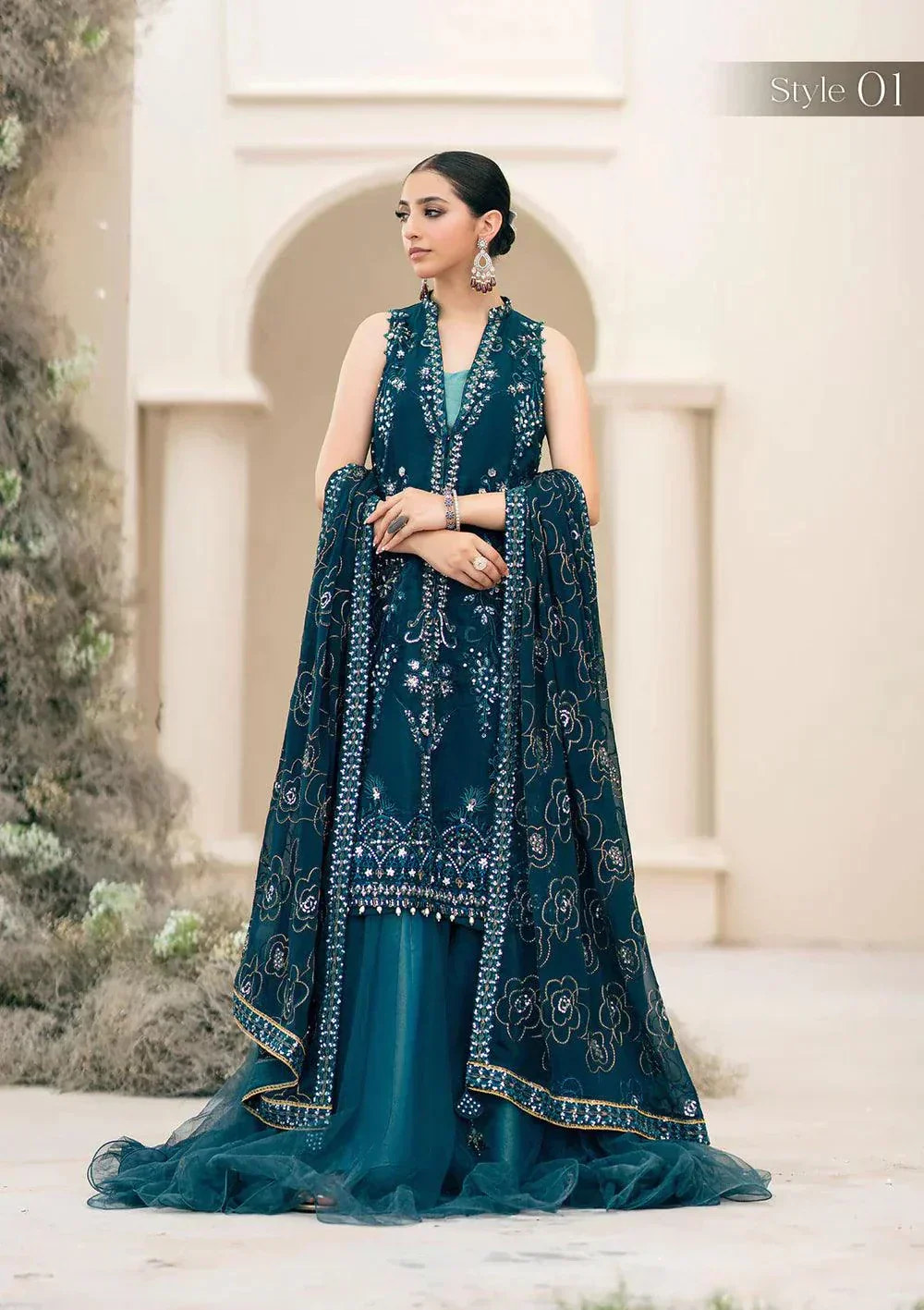 Aik Atelier | Wedding Festive 23 | 07 -  Aik Atelier Bridal - Original Designer Dress - House of Maryam