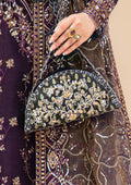 BLACK JAMAWAAR BAG by Designer House of Maryam Ltd. - House of Maryam - Pakistani Designer Ethnic Wear in {{ shop.shopifyCountryName }}