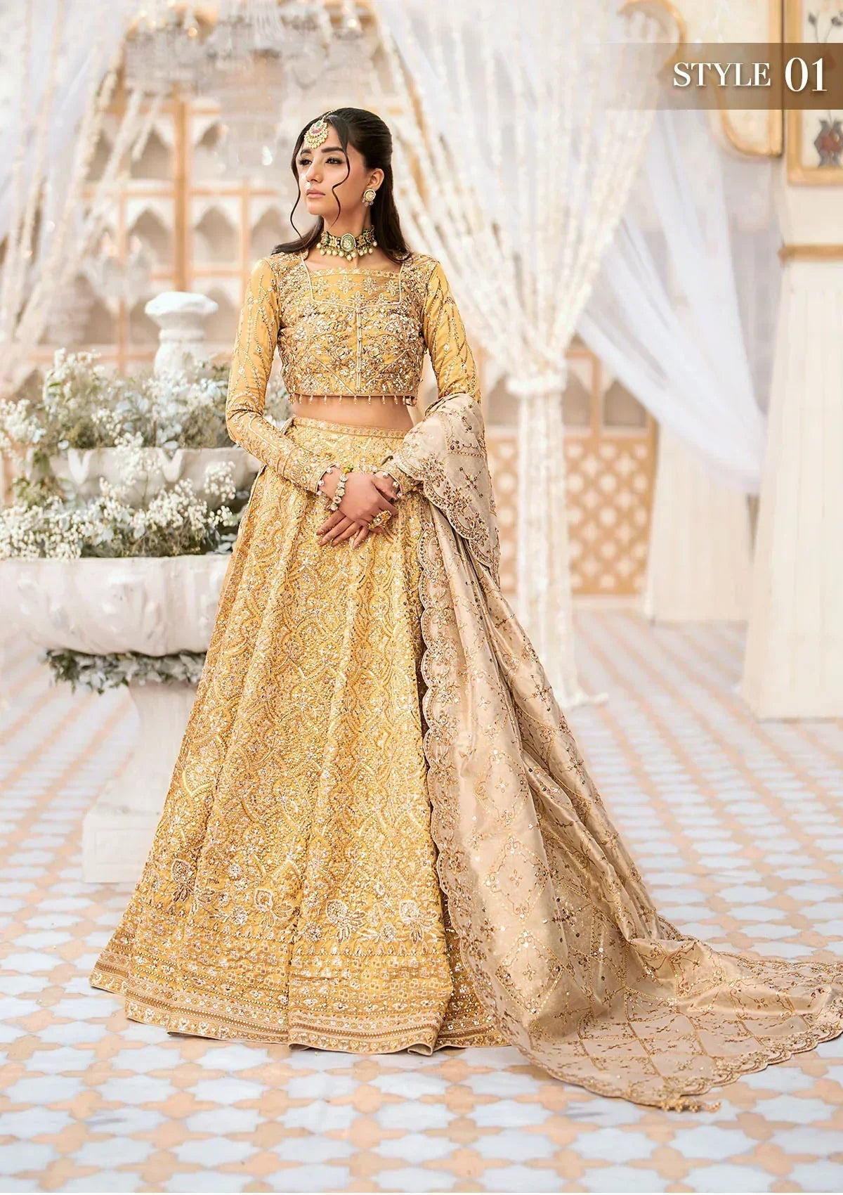 Aik Atelier | Wedding Festive 24 | 09 by Designer Aik Atelier - House of Maryam - Pakistani Designer Ethnic Wear in {{ shop.shopifyCountryName }}