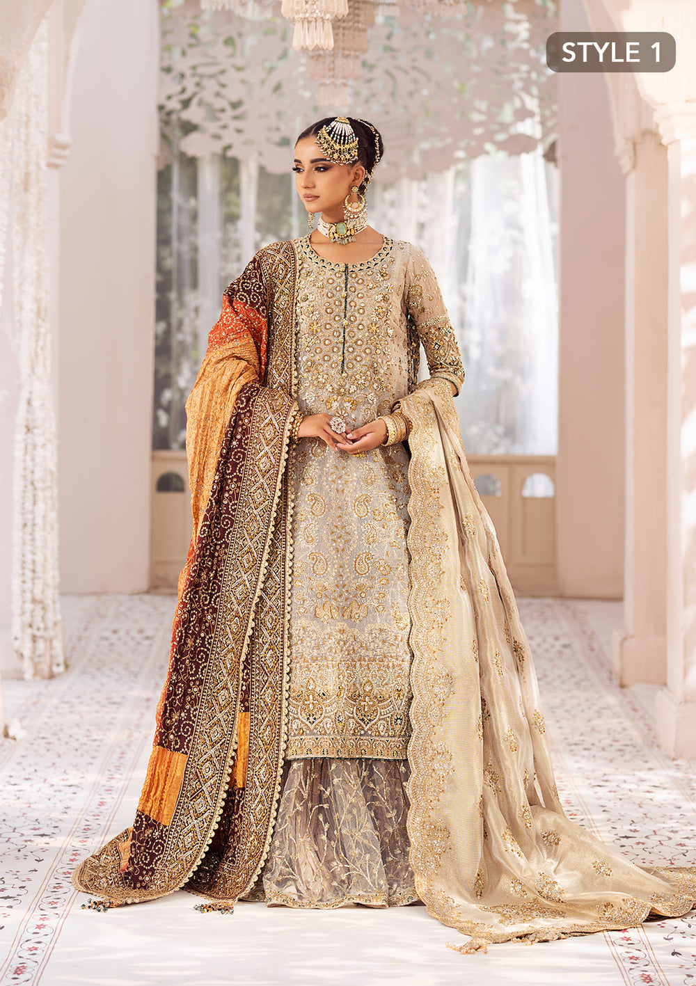Aik Atelier | Wedding Festive 24 | LOOK 01 -  Aik Atelier Bridal - Original Designer Dress - House of Maryam