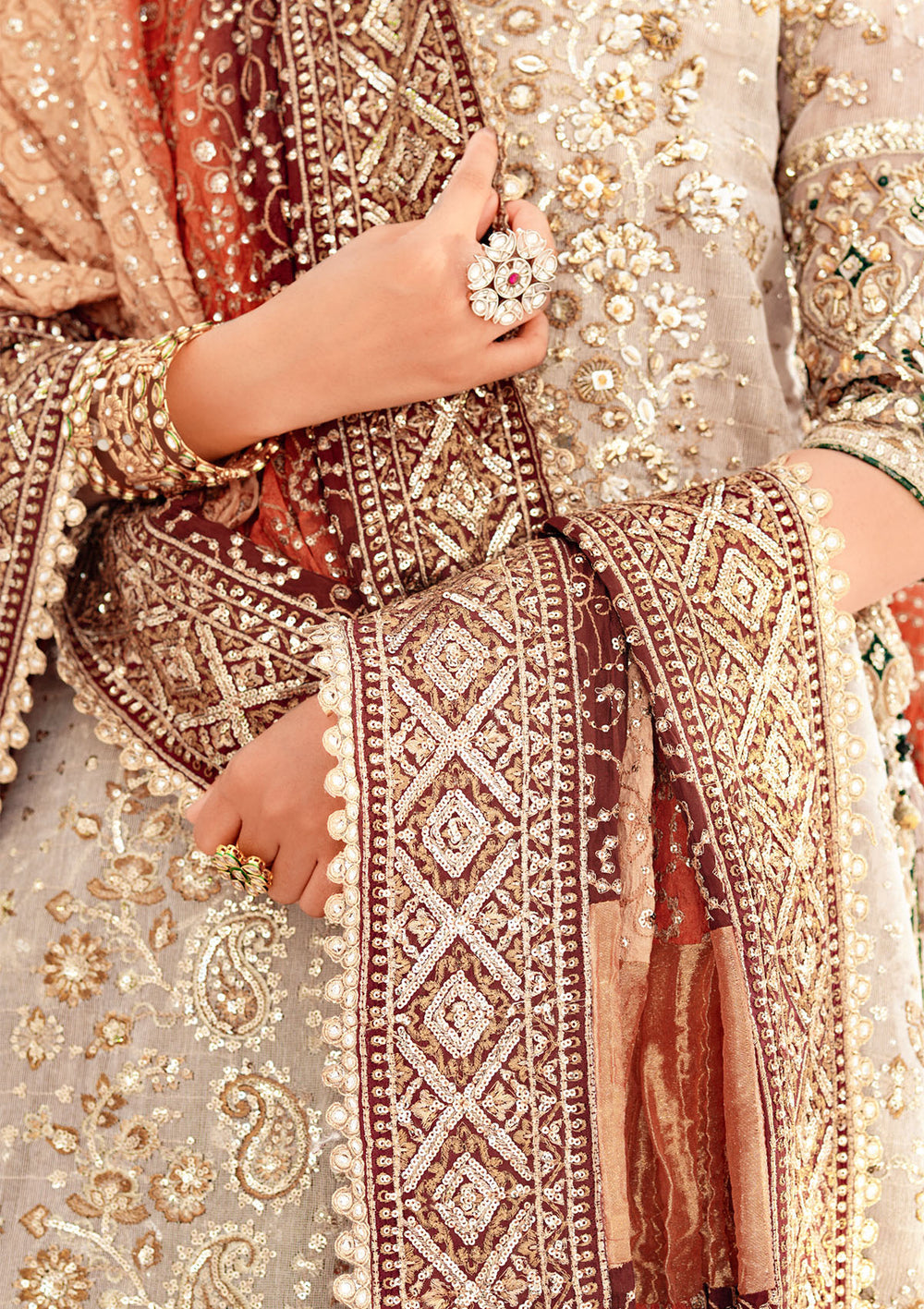 Aik Atelier | Wedding Festive 24 | LOOK 01 -  Aik Atelier Bridal - Original Designer Dress - House of Maryam