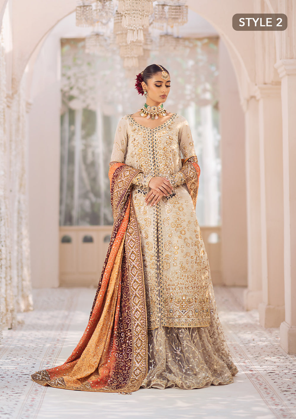 Aik Atelier | Wedding Festive 24 | LOOK 01 -  Aik Atelier Bridal - Original Designer Dress - House of Maryam