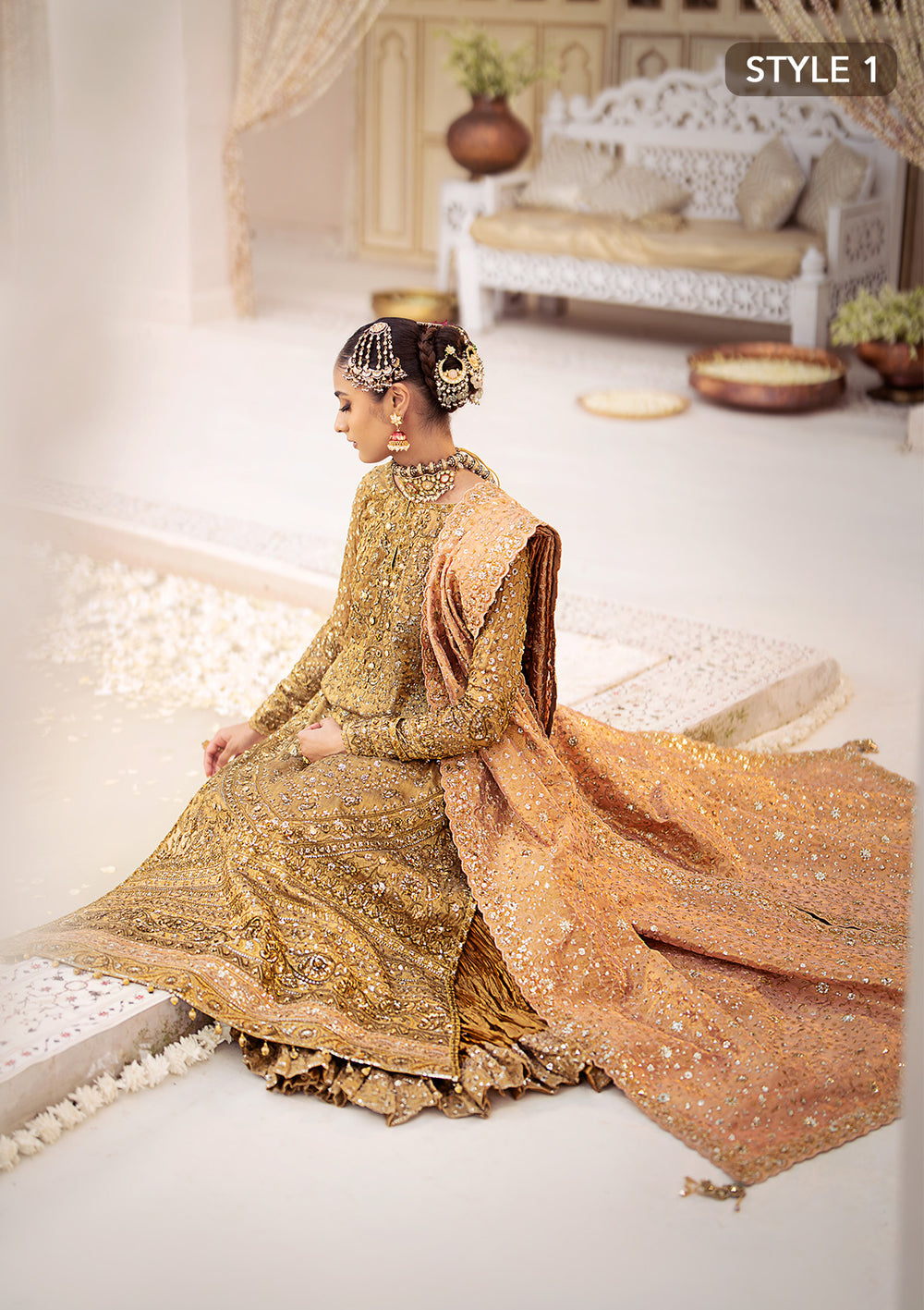 Aik Atelier | Wedding Festive 24 | LOOK 02 -  Aik Atelier Bridal - Original Designer Dress - House of Maryam