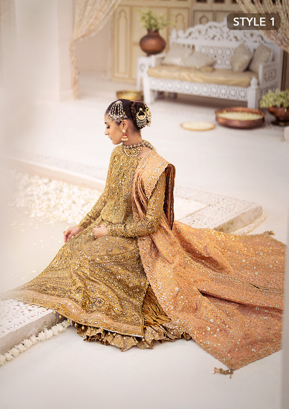 Aik Atelier | Wedding Festive 24 | LOOK 02 -  Aik Atelier Bridal - Original Designer Dress - House of Maryam