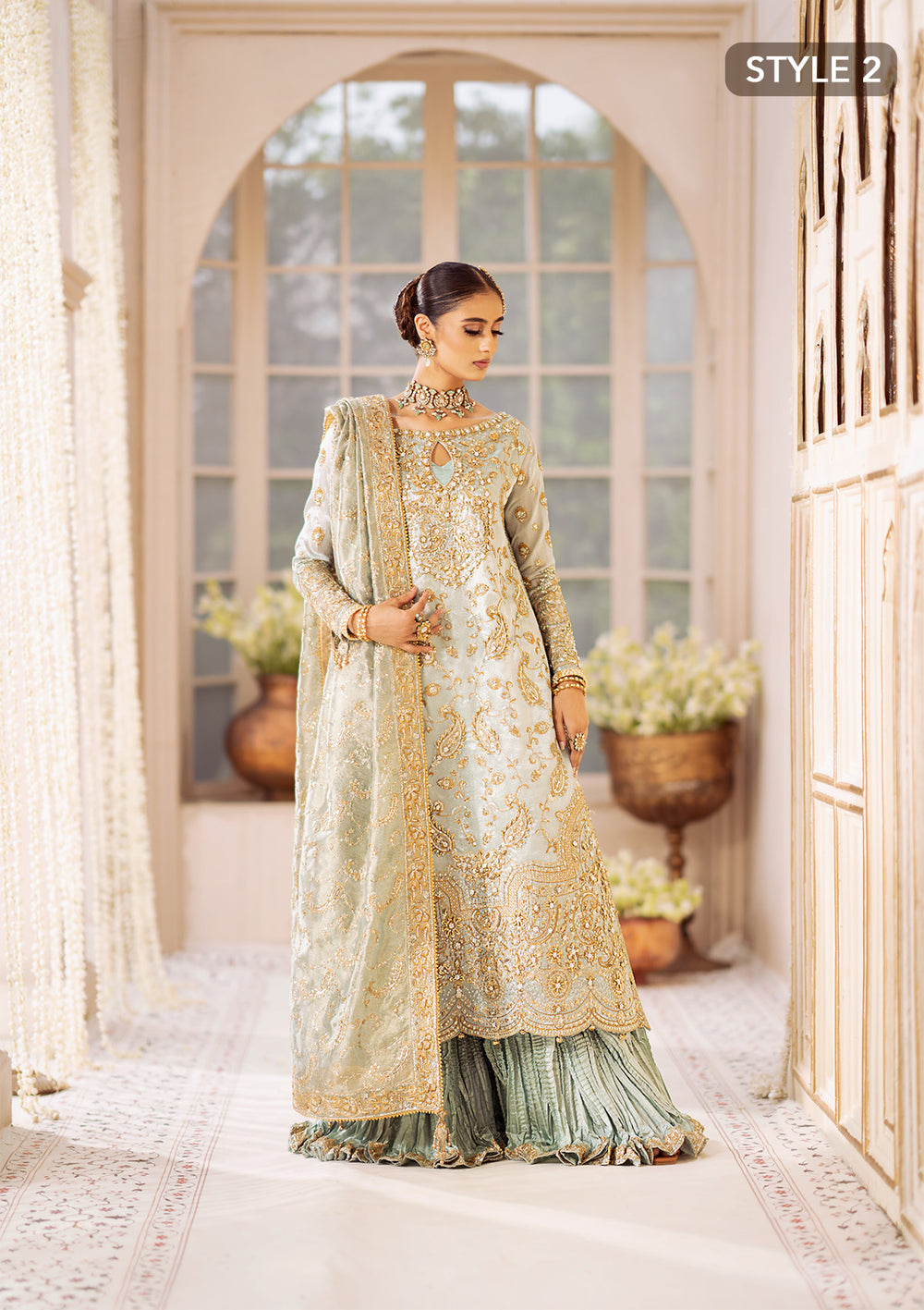 Aik Atelier | Wedding Festive 24 | LOOK 03 -  Aik Atelier Bridal - Original Designer Dress - House of Maryam