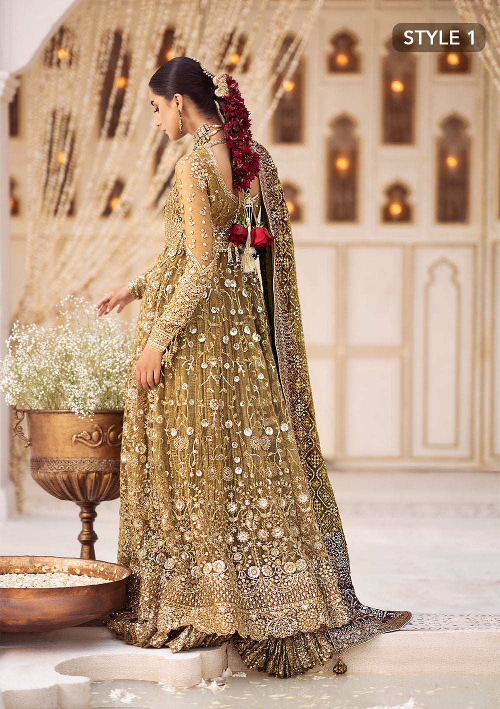 Aik Atelier | Wedding Festive 24 | LOOK 04 -  Aik Atelier Bridal - Original Designer Dress - House of Maryam