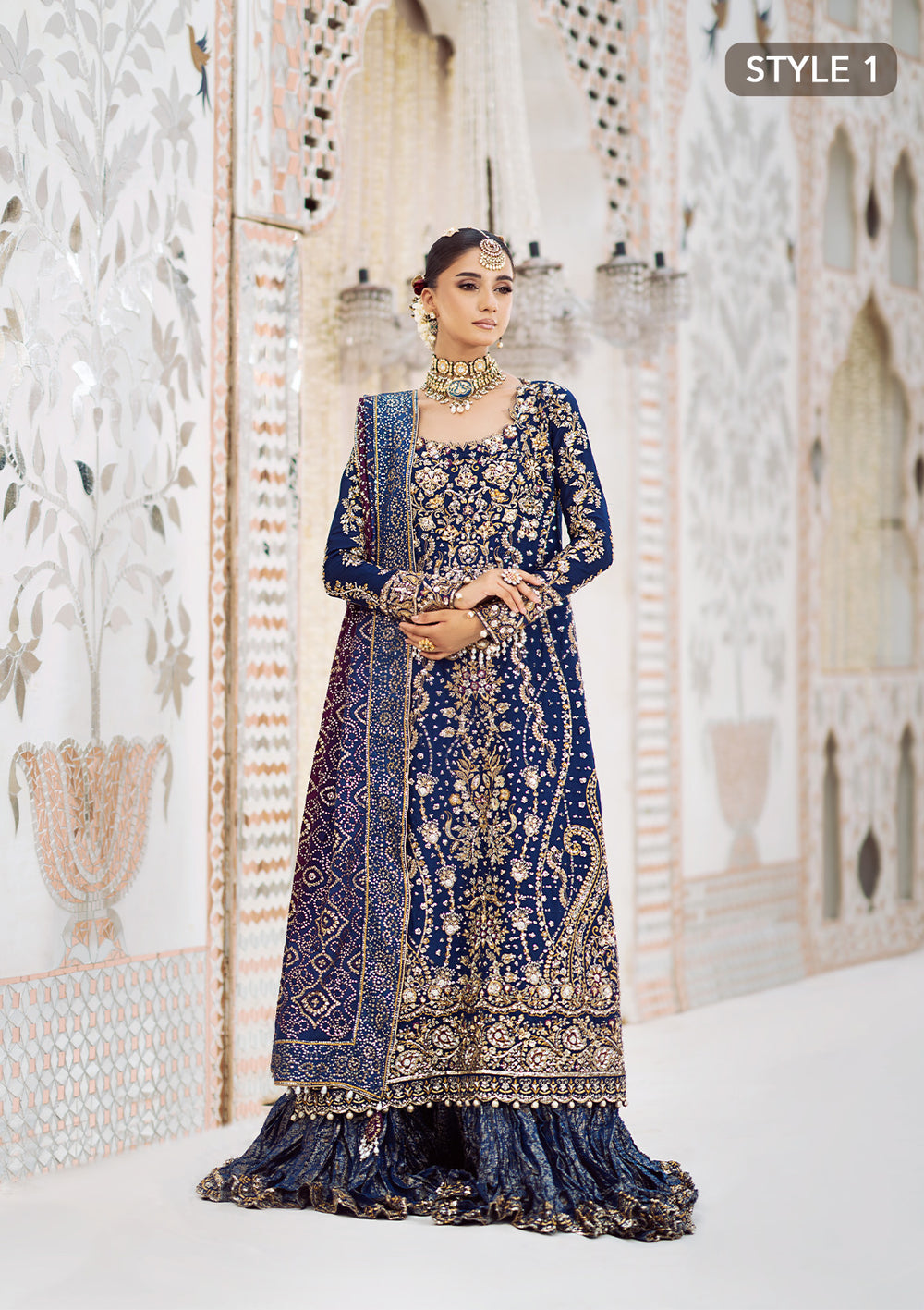 Aik Atelier | Wedding Festive 24 | LOOK 05 -  Aik Atelier Bridal - Original Designer Dress - House of Maryam