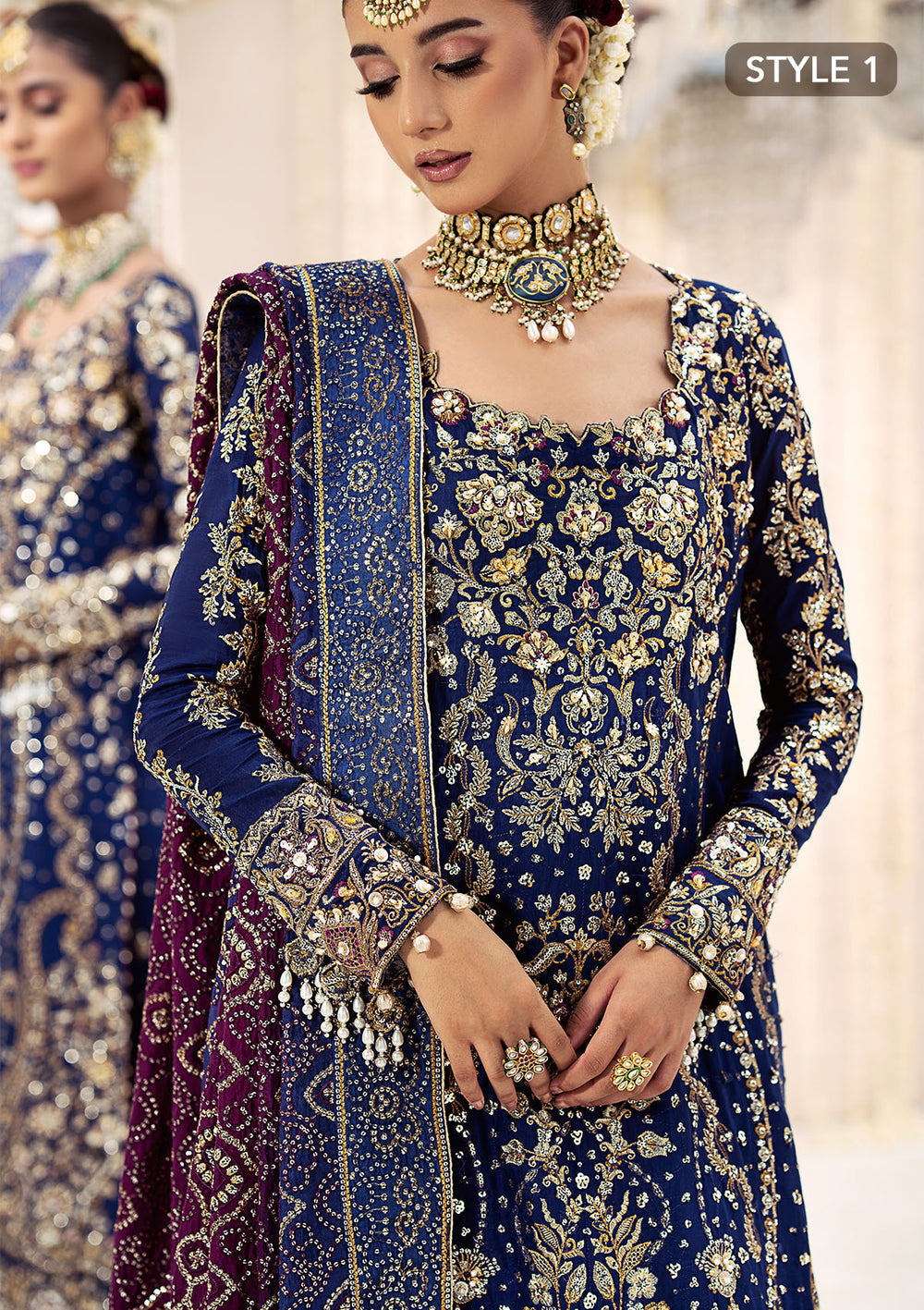 Aik Atelier | Wedding Festive 24 | LOOK 05 -  Aik Atelier Bridal - Original Designer Dress - House of Maryam