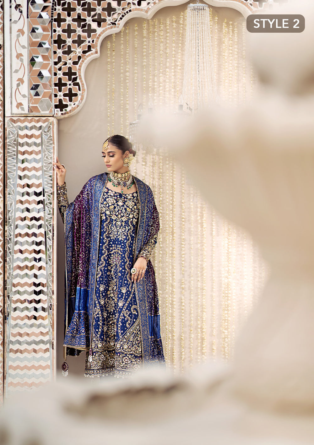 Aik Atelier | Wedding Festive 24 | LOOK 05 -  Aik Atelier Bridal - Original Designer Dress - House of Maryam