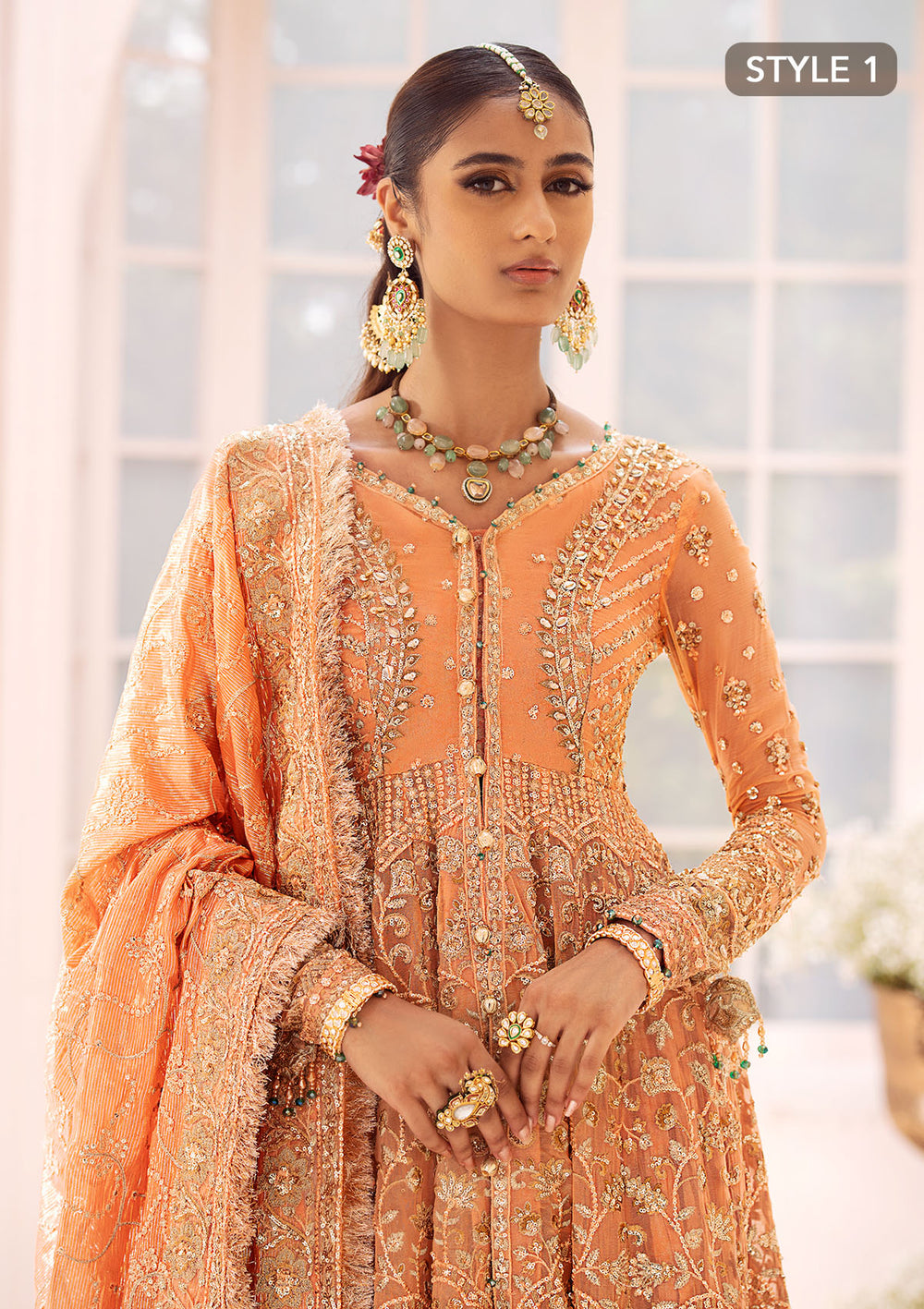 Aik Atelier | Wedding Festive 24 | LOOK 06 -  Aik Atelier Bridal - Original Designer Dress - House of Maryam