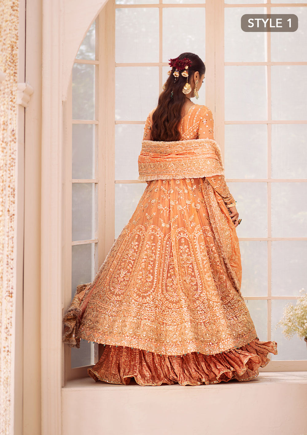 Aik Atelier | Wedding Festive 24 | LOOK 06 -  Aik Atelier Bridal - Original Designer Dress - House of Maryam