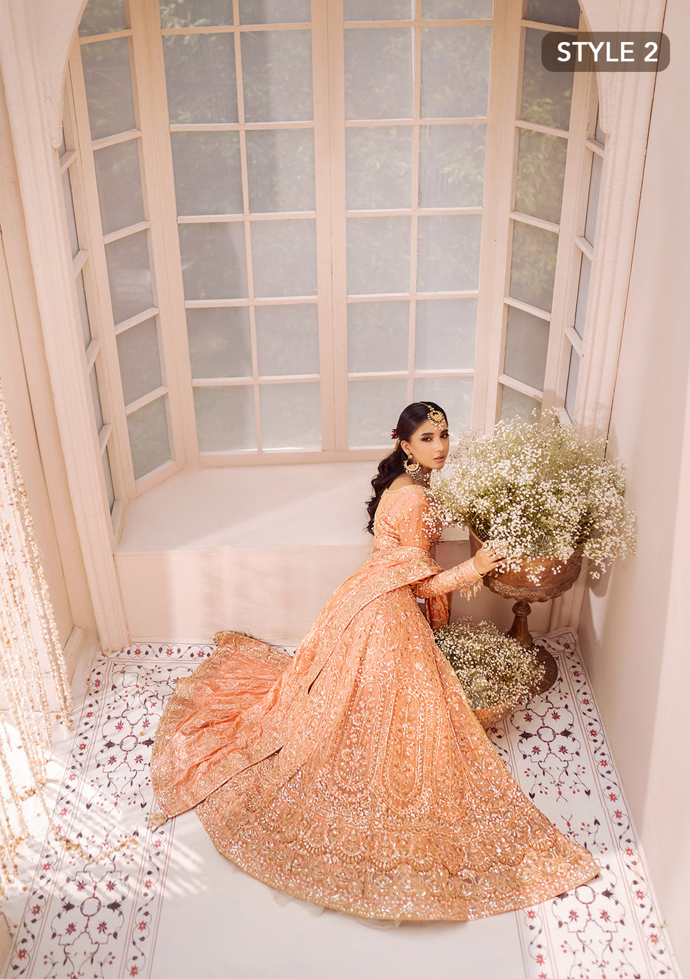 Aik Atelier | Wedding Festive 24 | LOOK 06 -  Aik Atelier Bridal - Original Designer Dress - House of Maryam