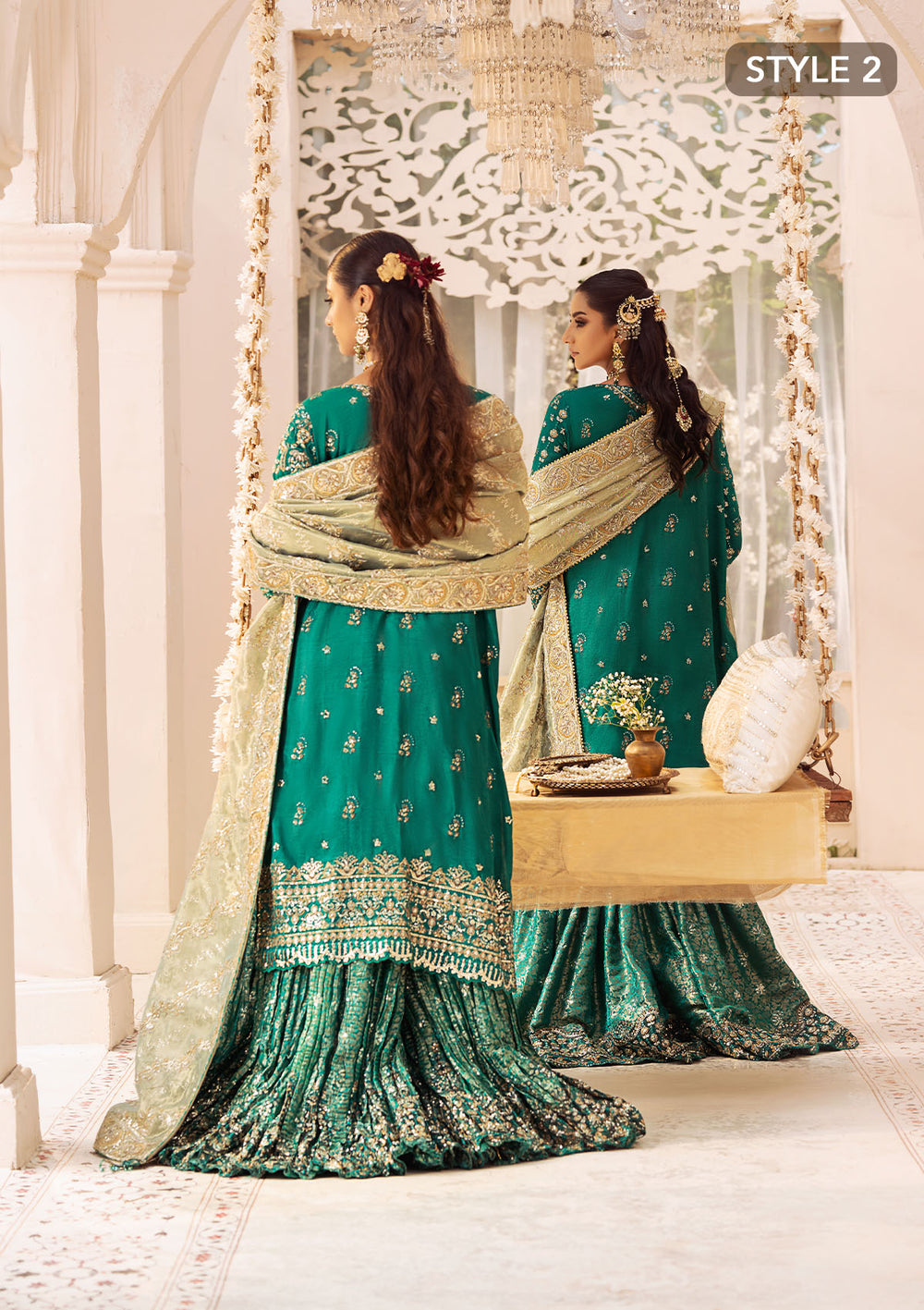 Aik Atelier | Wedding Festive 24 | LOOK 09 -  Aik Atelier Bridal - Original Designer Dress - House of Maryam