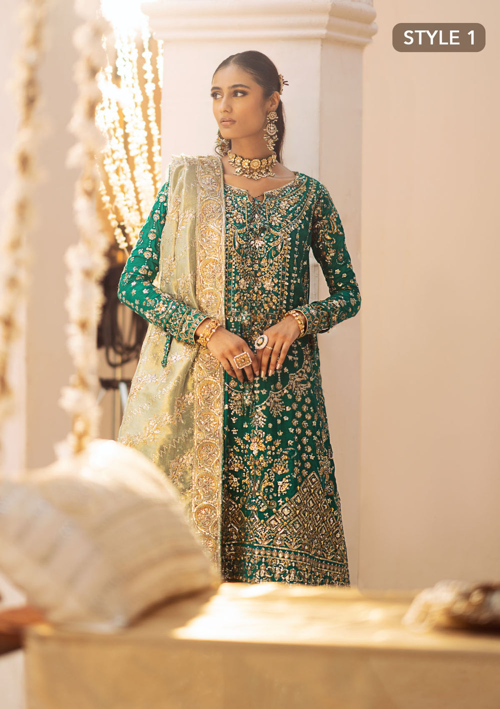 Aik Atelier | Wedding Festive 24 | LOOK 09 -  Aik Atelier Bridal - Original Designer Dress - House of Maryam