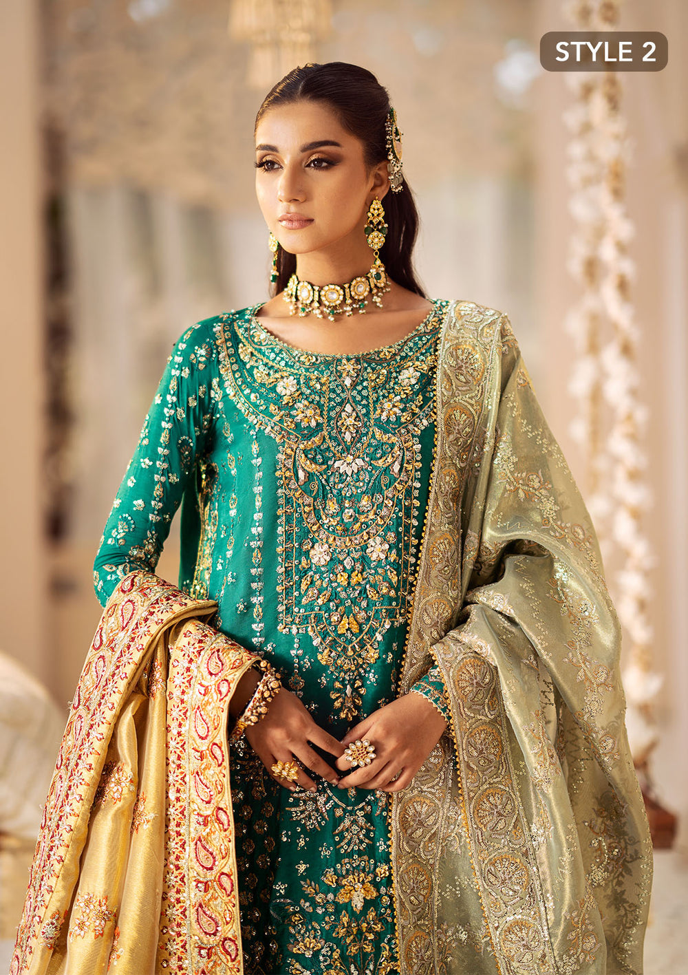 Aik Atelier | Wedding Festive 24 | LOOK 09 -  Aik Atelier Bridal - Original Designer Dress - House of Maryam
