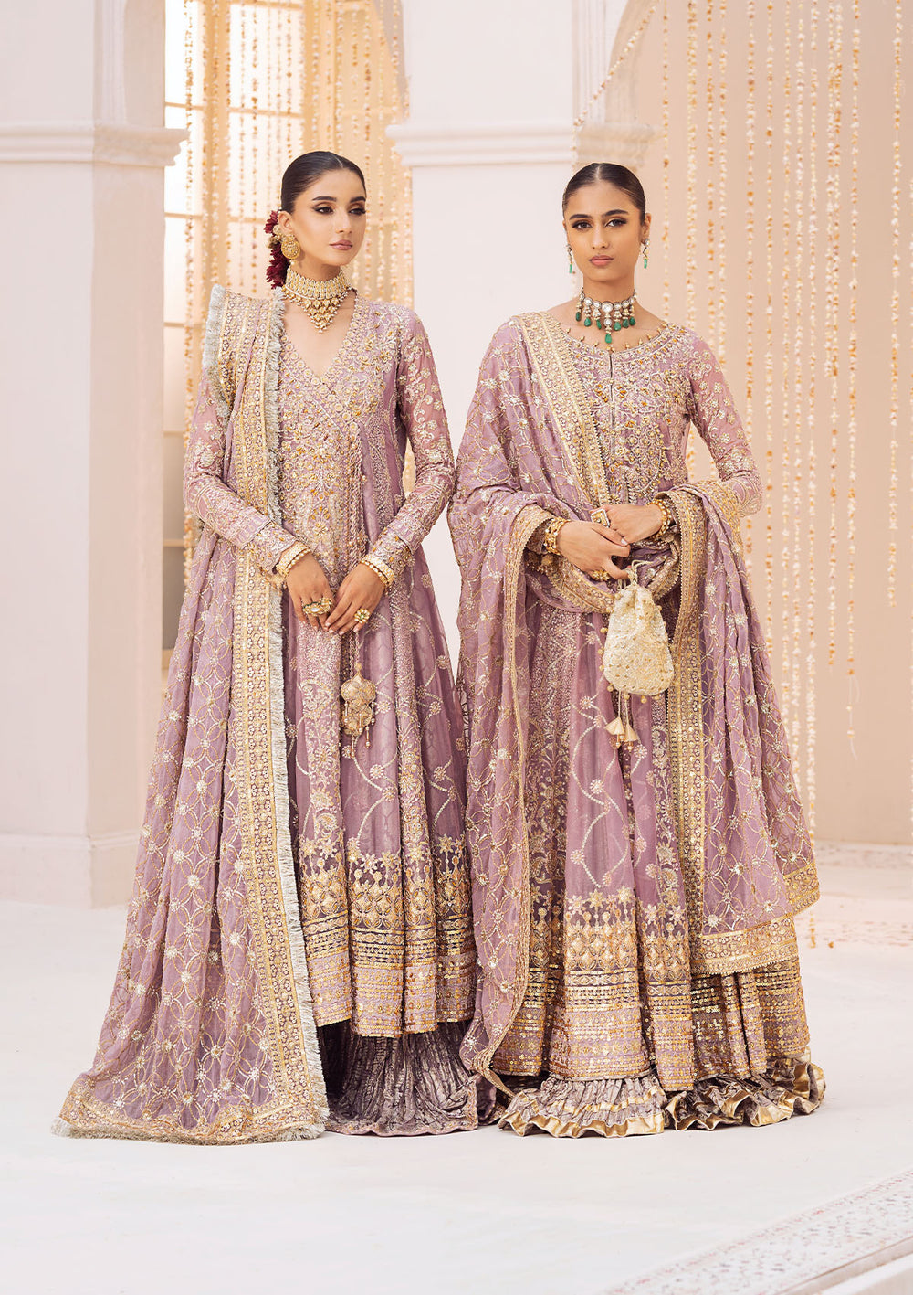 Aik Atelier Look 10 embroidered chiffon suit