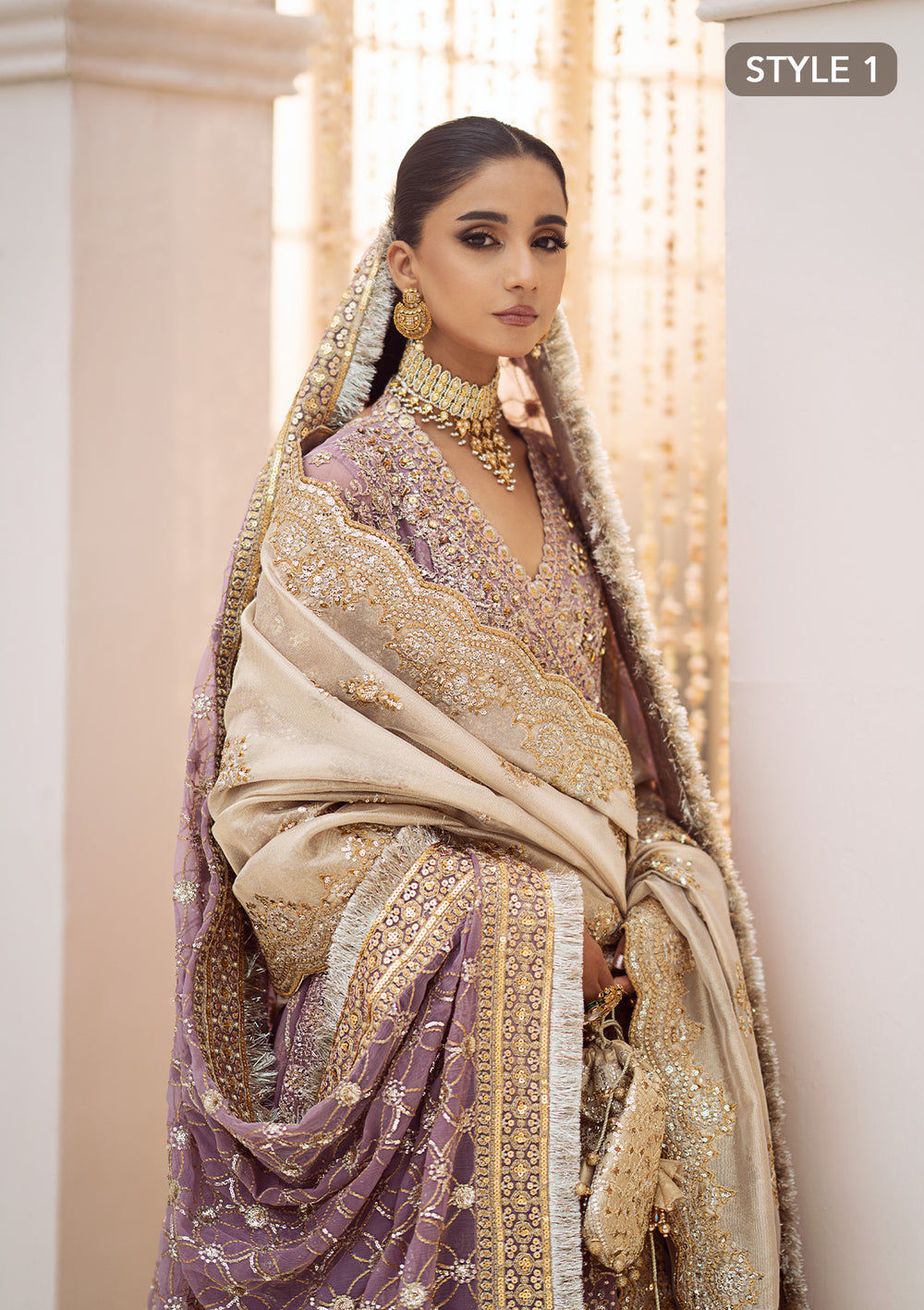 Aik Atelier Look 10 embroidered chiffon suit, photo 9