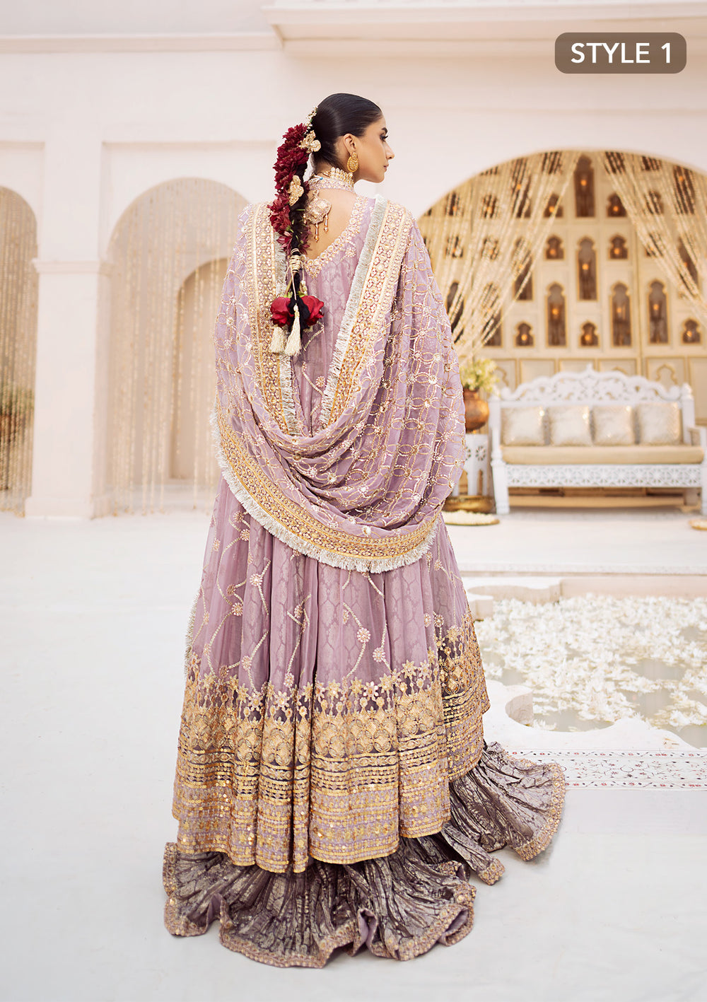 Aik Atelier Look 10 embroidered chiffon suit, photo 7