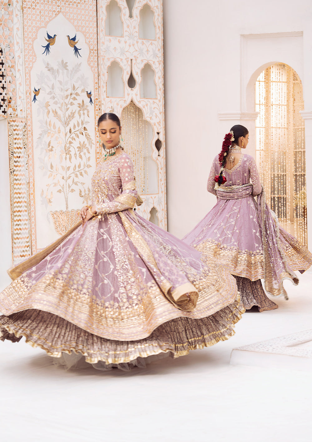 Aik Atelier Look 10 embroidered chiffon suit, photo 6