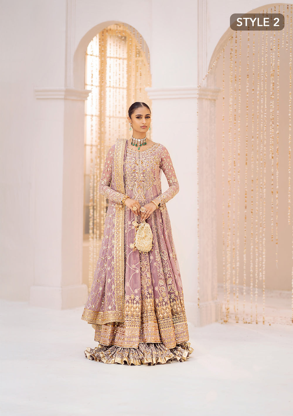 Aik Atelier Look 10 embroidered chiffon suit, photo 5