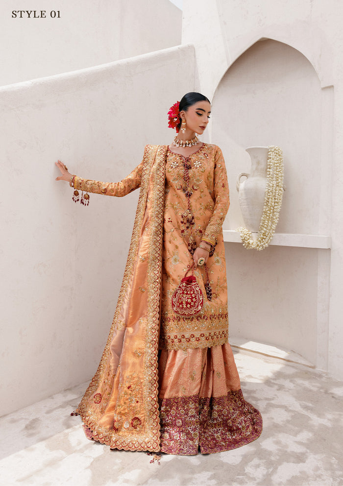 Aik Atelier | Wedding Festive 25 | WEDDING FESTIVE â'25 VOL. 2 - LOOK 02 -  Aik Atelier Ladies Clothes - Original Designer Dress - House of Maryam