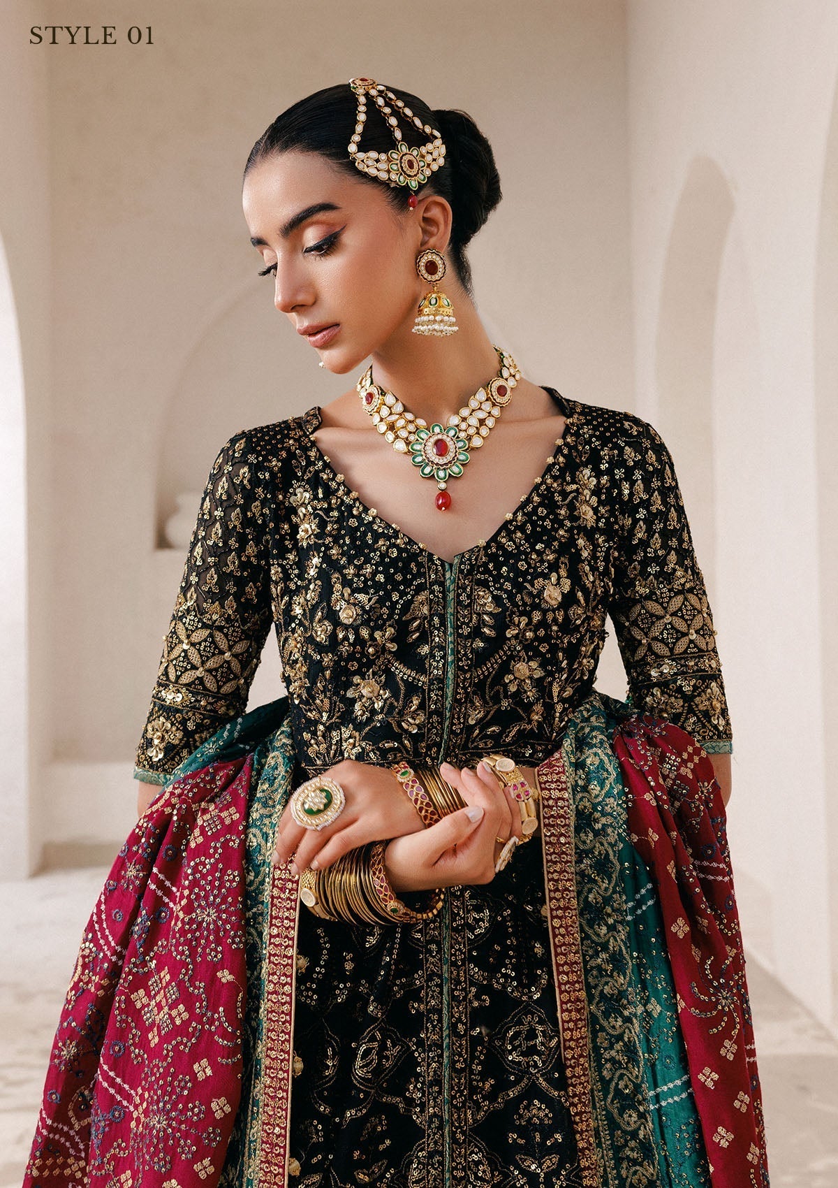 Aik Atelier | Wedding Festive 25 | WEDDING FESTIVE â'25 VOL. 2 - LOOK 05 -  Aik Atelier Ladies Clothes - Original Designer Dress - House of Maryam