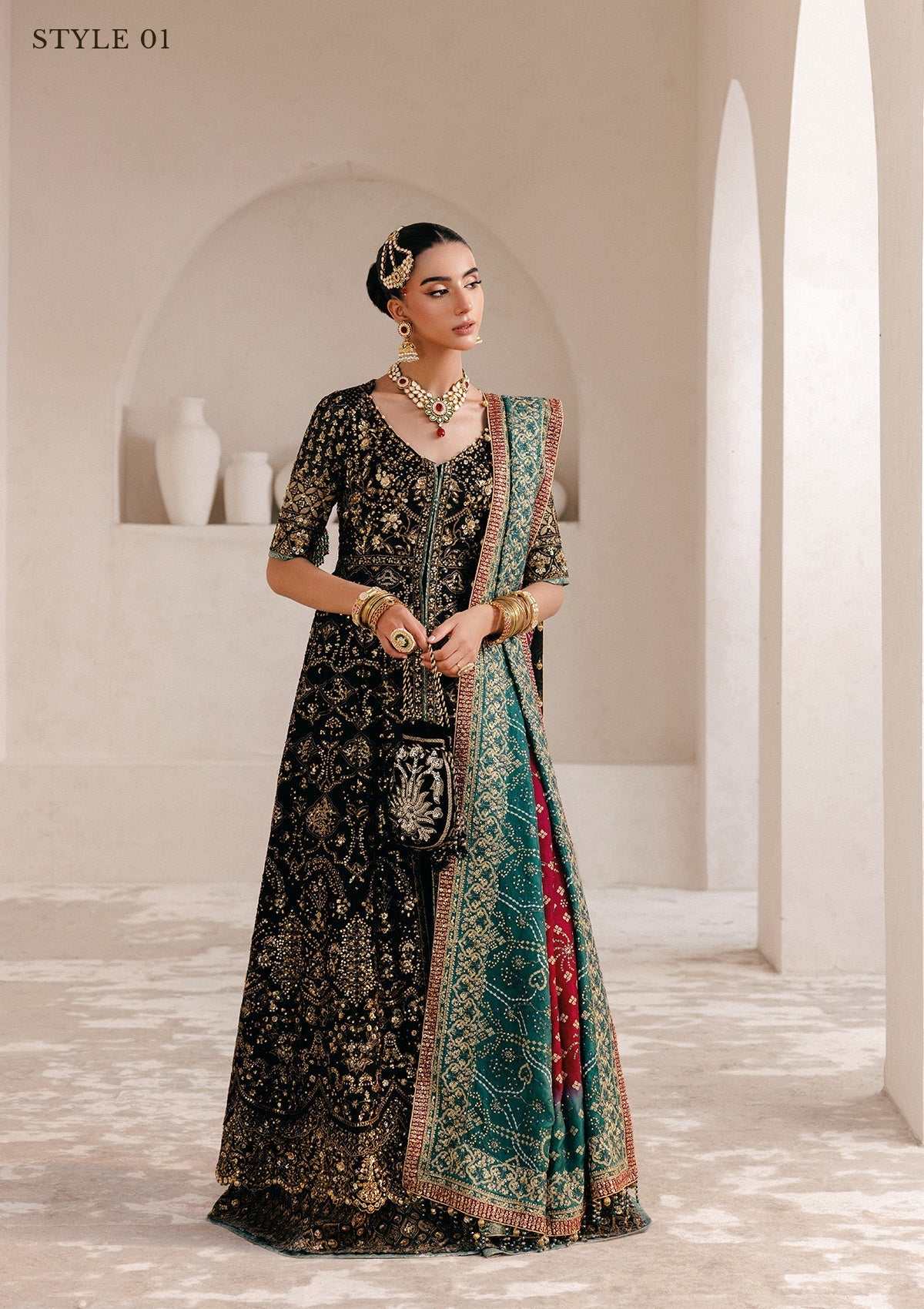 Aik Atelier | Wedding Festive 25 | WEDDING FESTIVE â'25 VOL. 2 - LOOK 05 -  Aik Atelier Ladies Clothes - Original Designer Dress - House of Maryam
