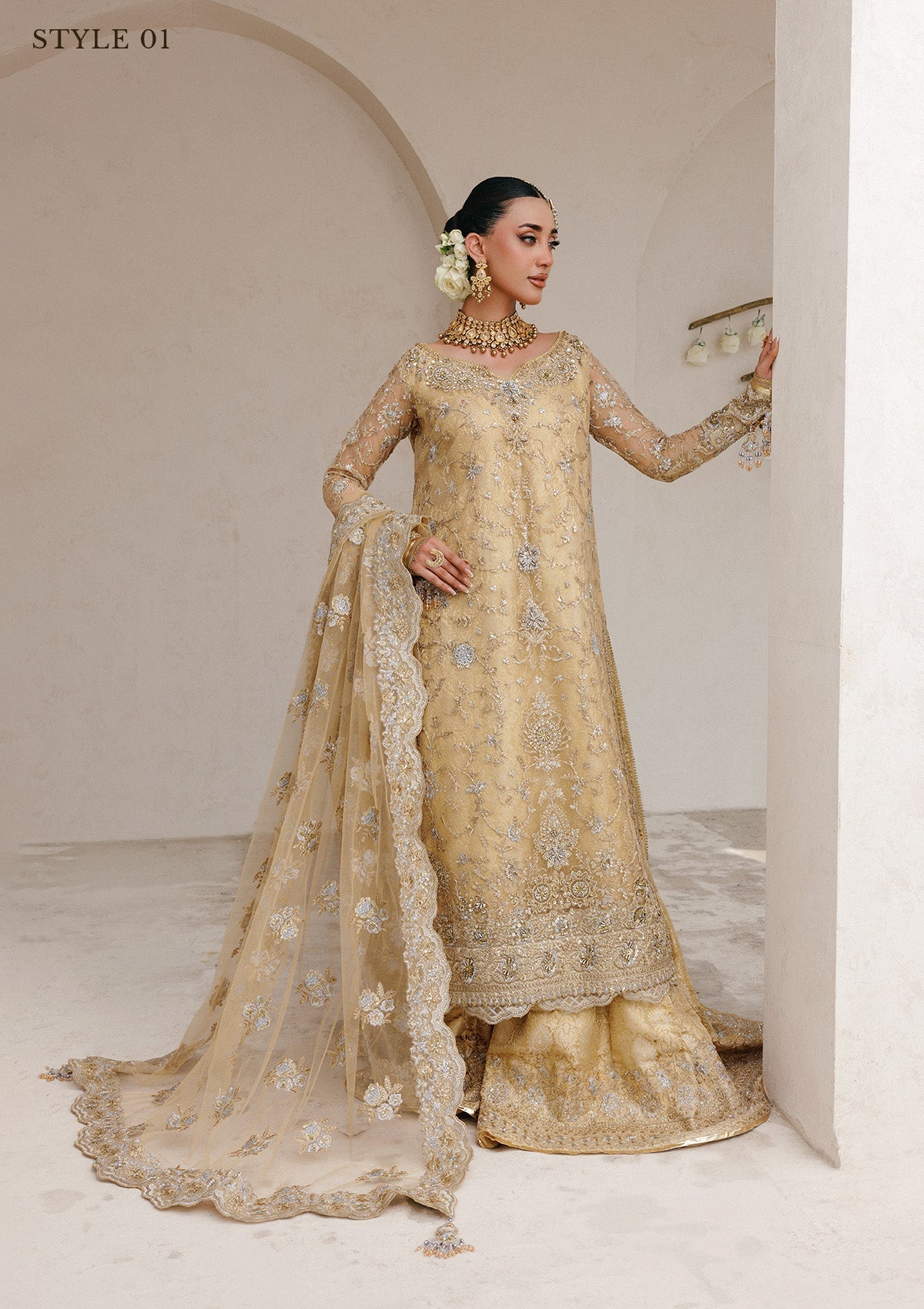 Aik Atelier Wedding Festive Â'25 Vol. 2 - Look 06 embellished net formal suit, photo 8