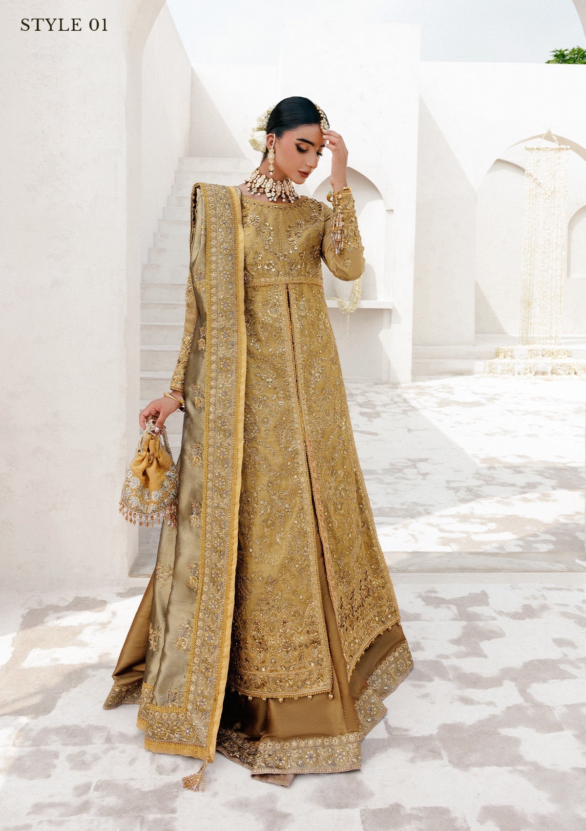 Aik Atelier | Wedding Festive 25 | WEDDING FESTIVE â'25 VOL. 2 - LOOK 10 -  Aik Atelier Ladies Clothes - Original Designer Dress - House of Maryam