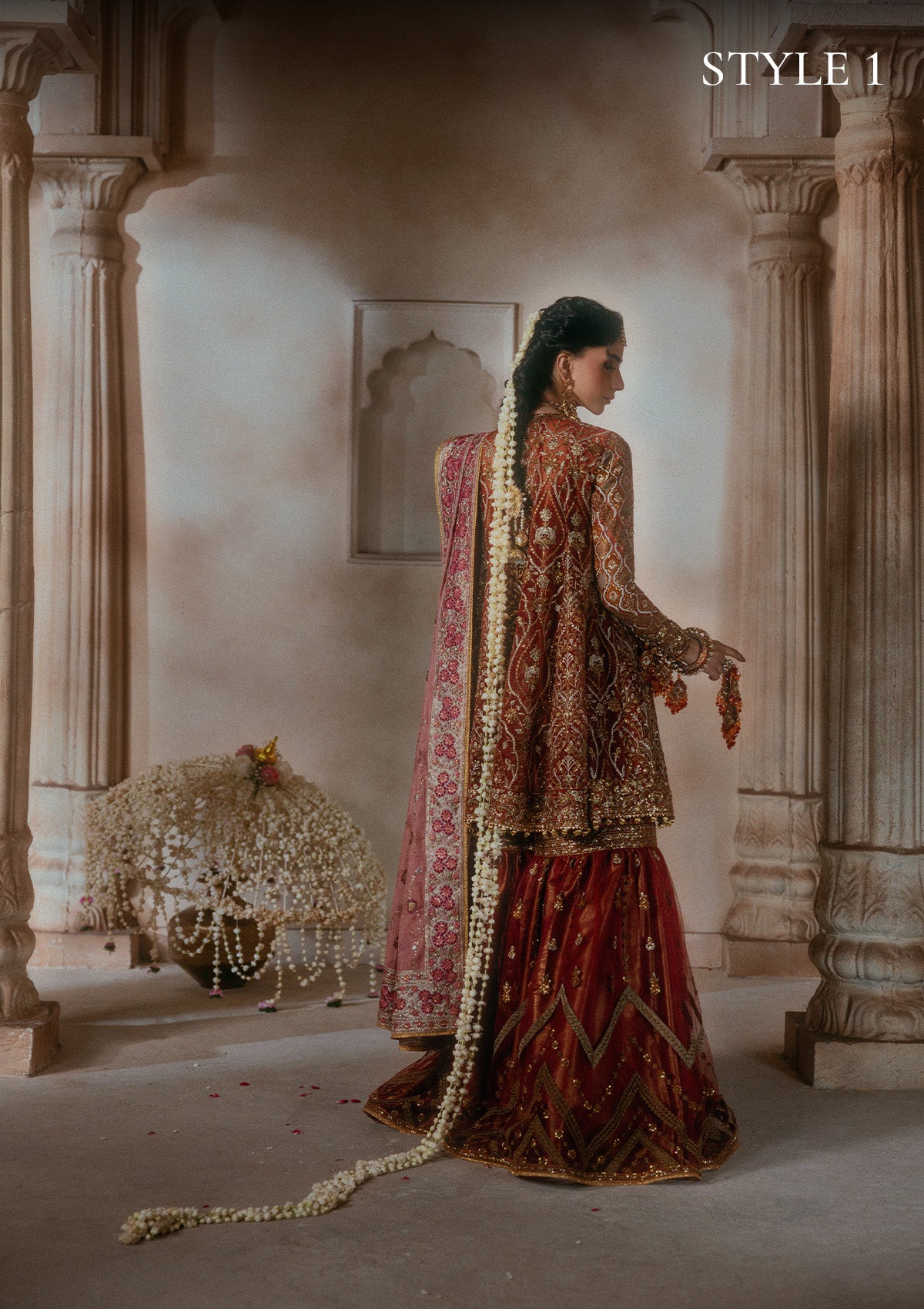 Aik Atelier | Wedding Festive '26 Vol. 2 | Look B2603, Brick Red, image 5